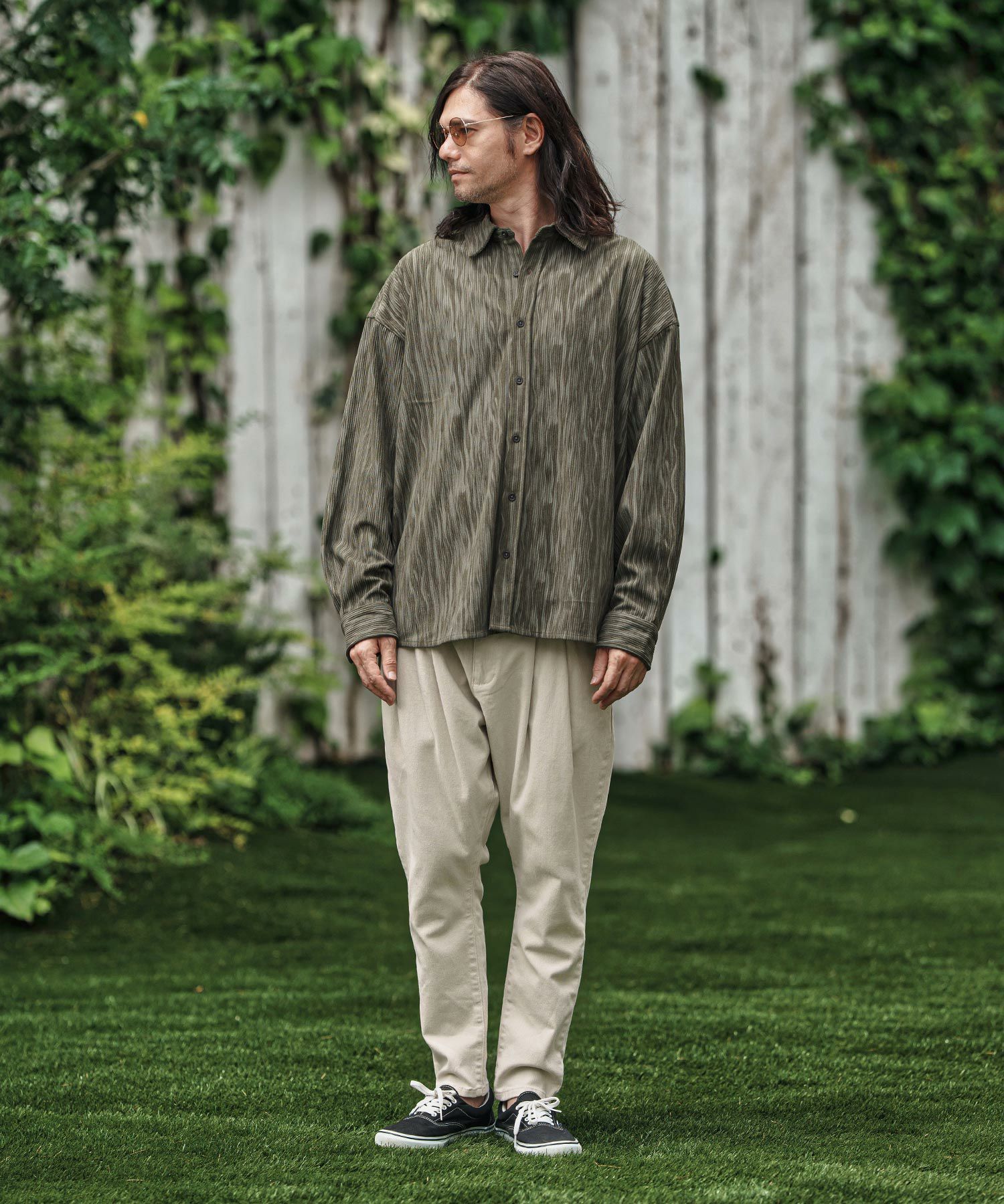 CAMBIO(カンビオ)】Stretch Twill Unique Three Dimensional Pants