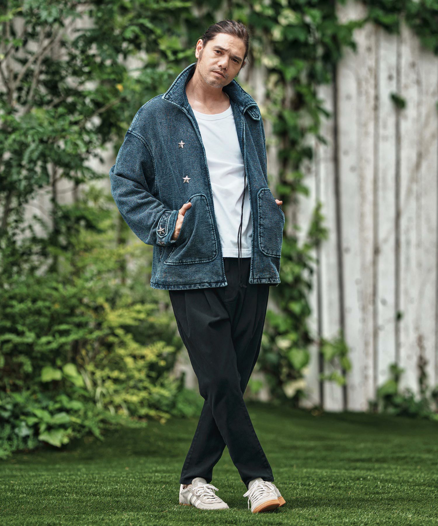 CAMBIO(カンビオ)】Stretch Twill Unique Three Dimensional Pants