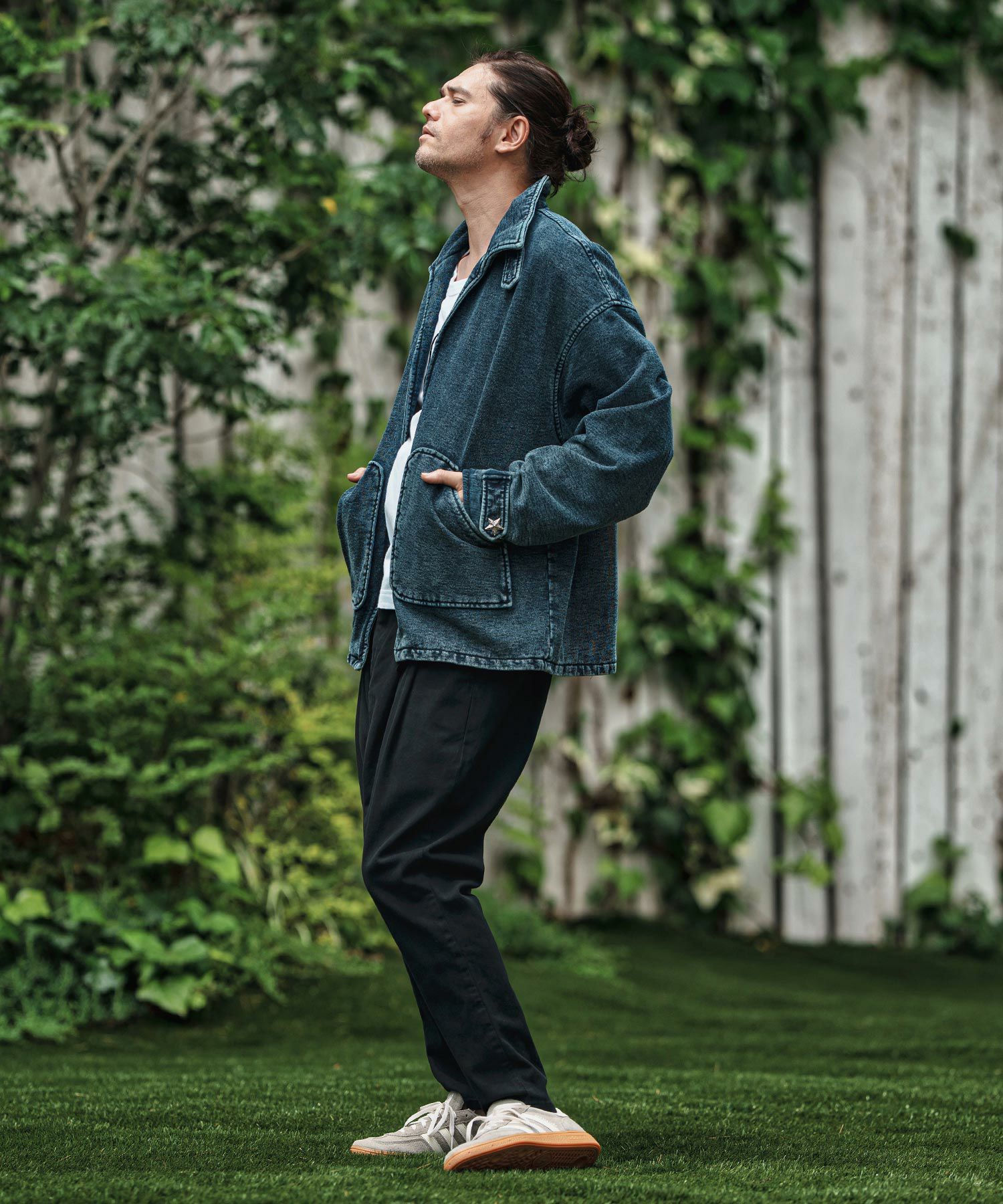 CAMBIO(カンビオ)】Stretch Twill Unique Three Dimensional Pants