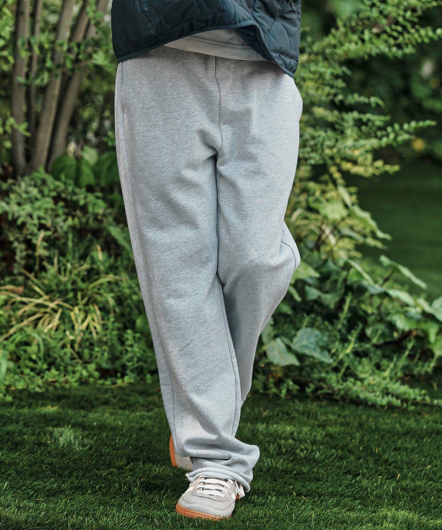 CAMBIO(カンビオ)】Semi Flare Silhouette Sweat Pants スウェット