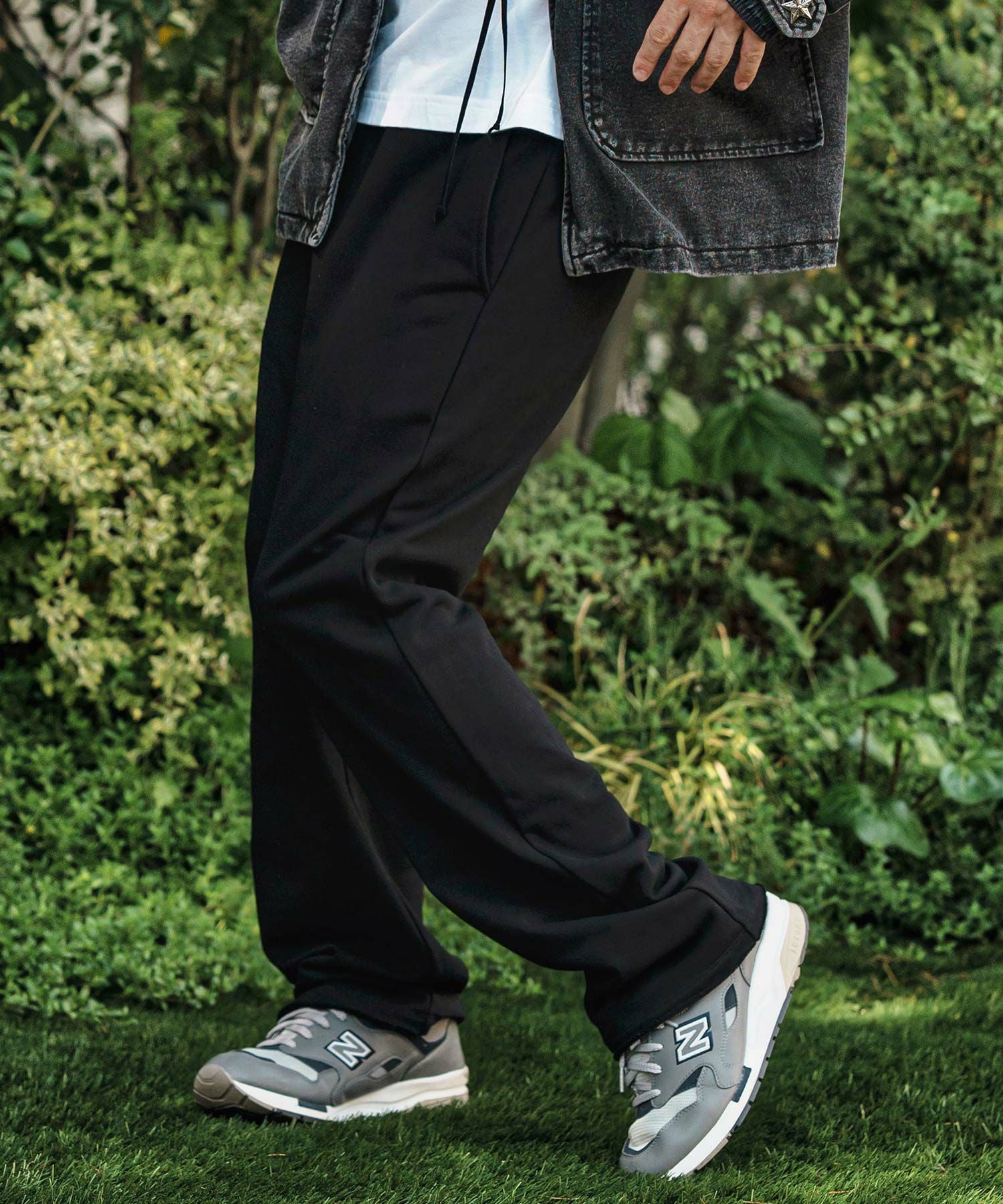 ESMOK スウェットパンツ S＋ CAMBIO(カンビオ)】Semi Flare Silhouette Sweat Pants スウェット