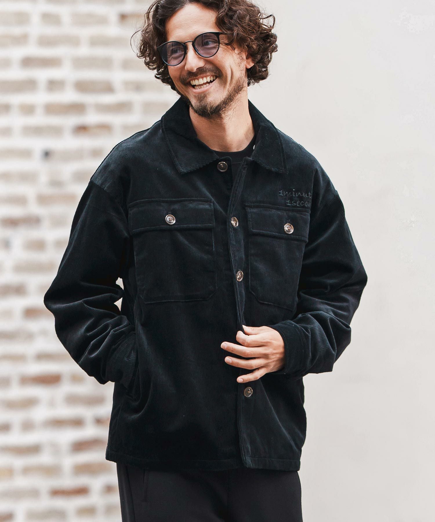 1minute 1second(ワンミニットワンセカンド)】corduroy CPO Jacket