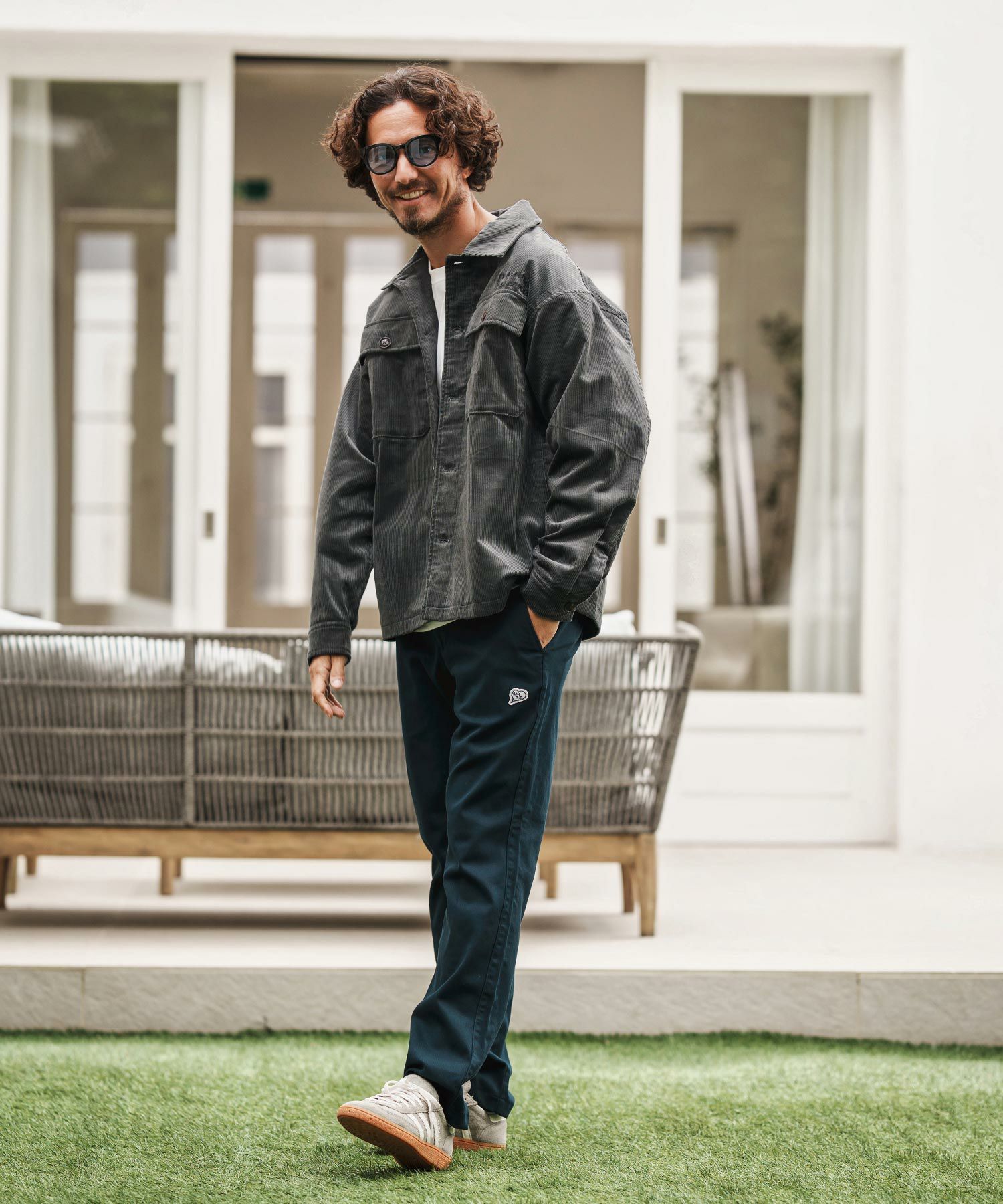 ジャケット・アウター emineo 1minute 1second(ワンミニットワンセカンド)】corduroy CPO Jacket