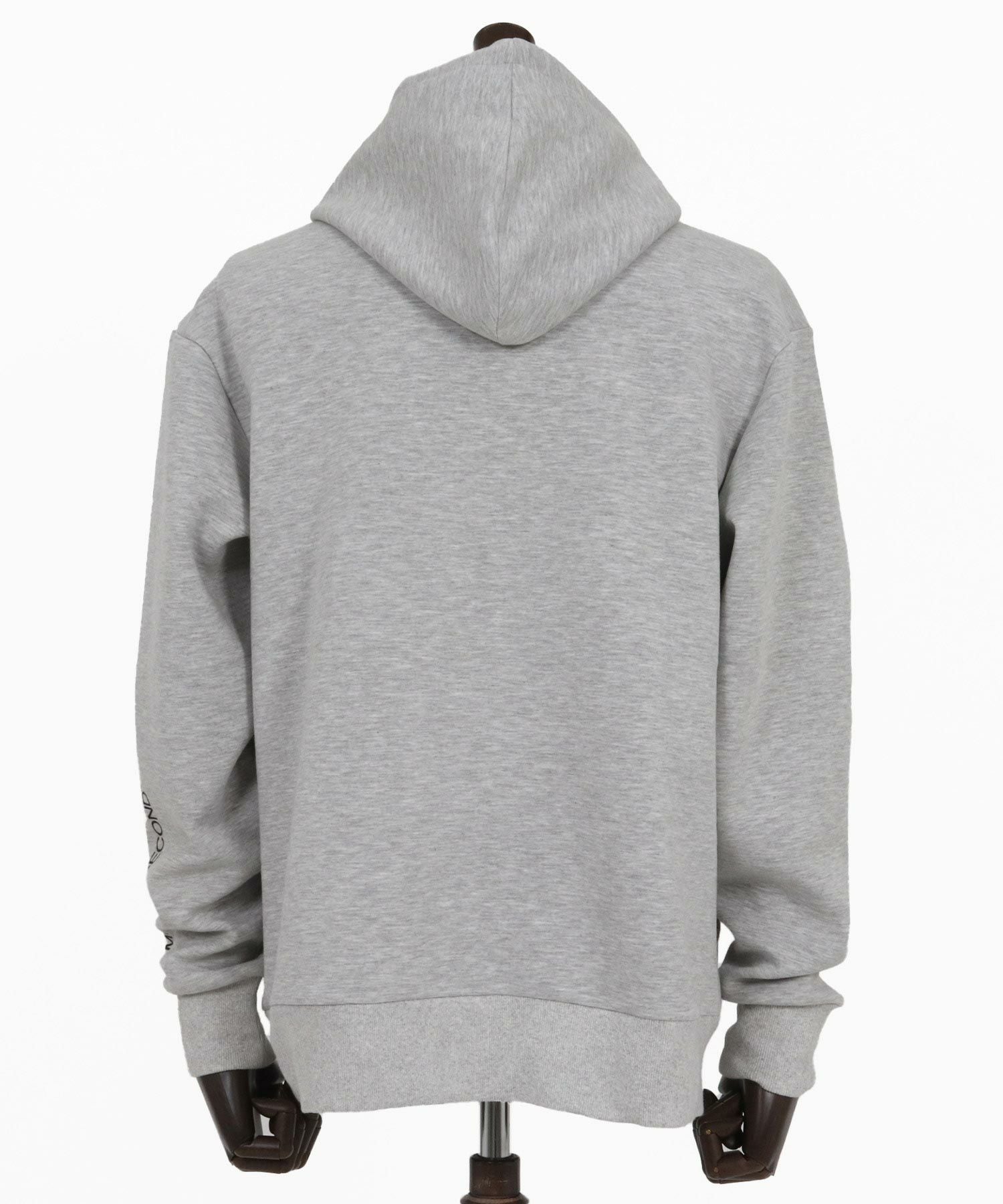 1minute 1second(ワンミニットワンセカンド)】cardboard knit hoody