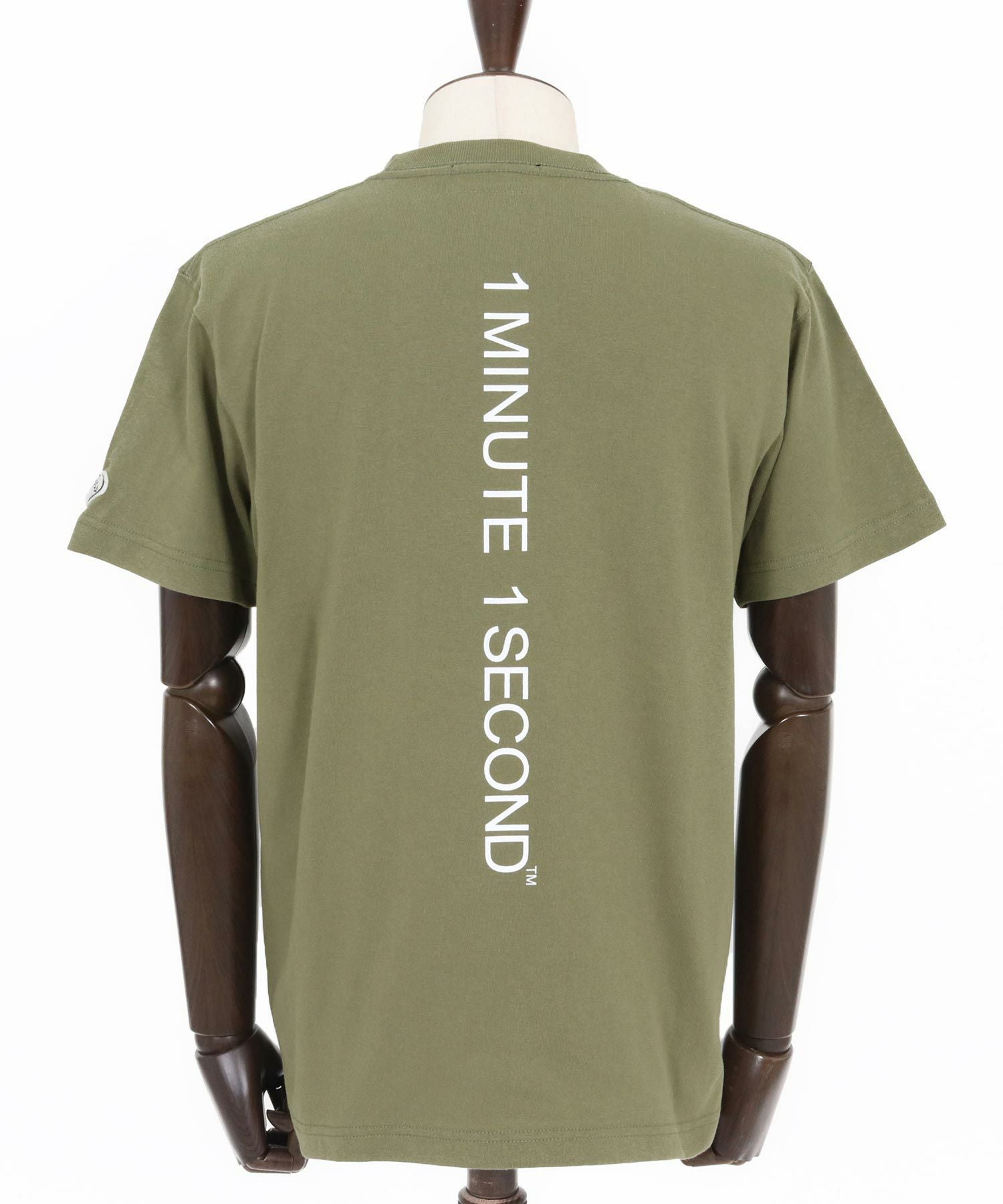 1minute 1second(ワンミニットワンセカンド)】7oz short sleeve t