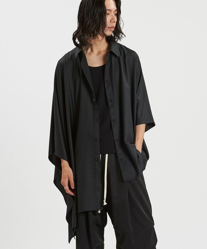 50%OFF【NO ID.(ノーアイディー)】ｱｼﾝﾒﾄﾘｰﾎﾟﾝﾁｮSH シャツ(457006-280S
