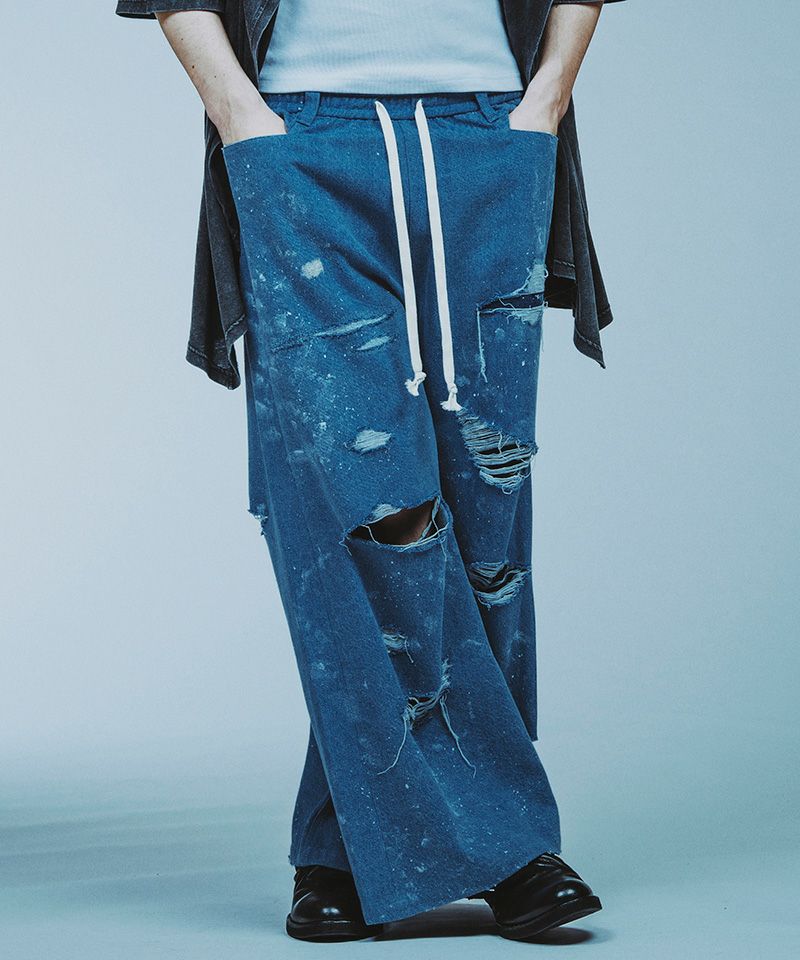 30%OFF【NO ID.(ノーアイディー)】NO ID.×OVERDESIGN ｸﾞﾗﾝｼﾞﾃﾞﾆﾑﾜｲﾄﾞ