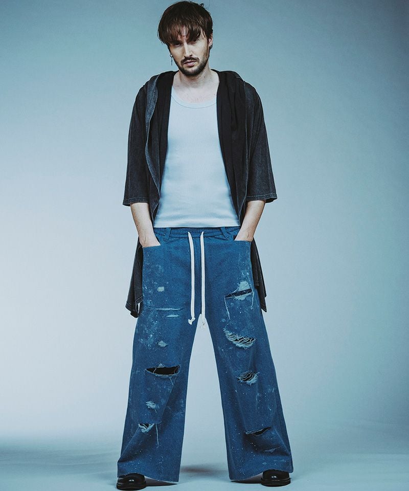 30%OFF【NO ID.(ノーアイディー)】NO ID.×OVERDESIGN ｸﾞﾗﾝｼﾞﾃﾞﾆﾑﾜｲﾄﾞ