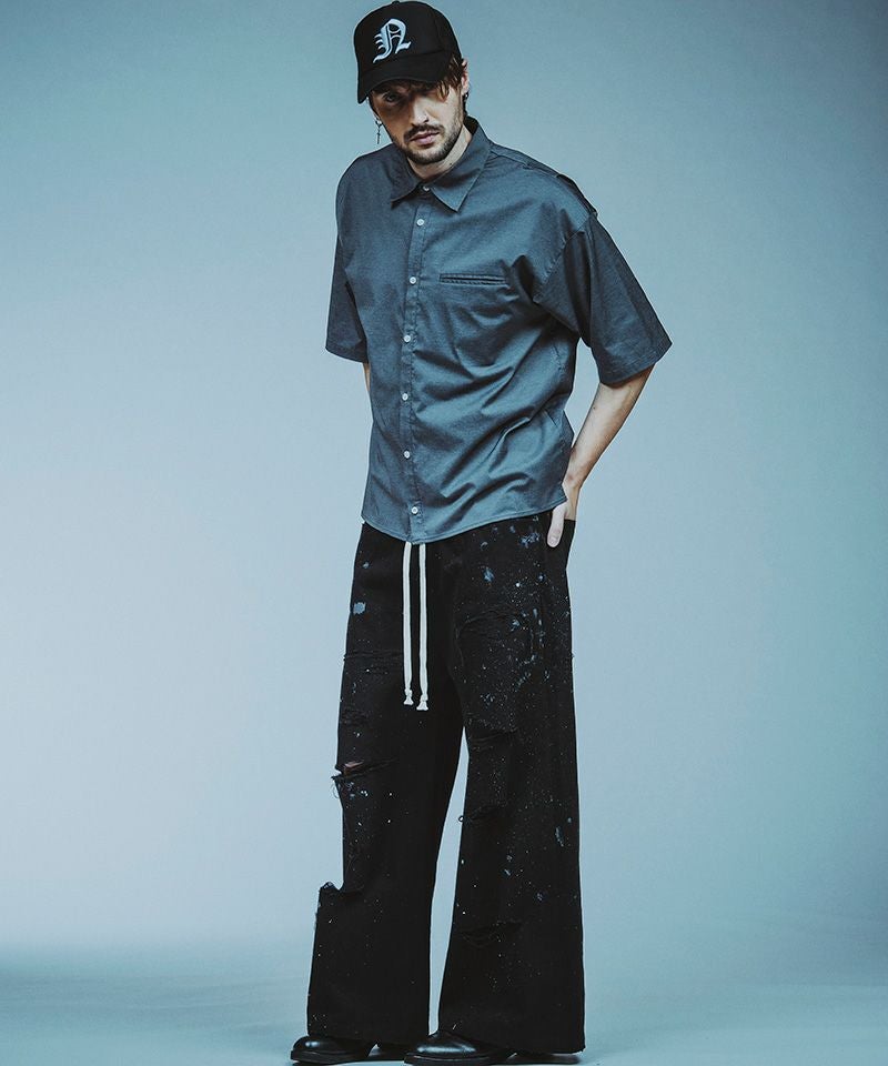 30%OFF【NO ID.(ノーアイディー)】NO ID.×OVERDESIGN ｸﾞﾗﾝｼﾞﾃﾞﾆﾑﾜｲﾄﾞ
