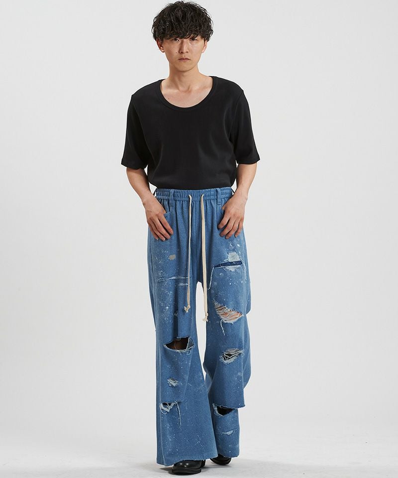 30%OFF【NO ID.(ノーアイディー)】NO ID.×OVERDESIGN ｸﾞﾗﾝｼﾞﾃﾞﾆﾑﾜｲﾄﾞ