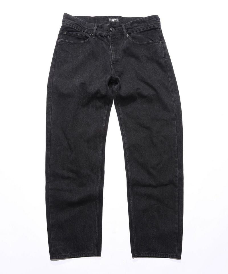 【TMT】ブラックデニムパンツ TMT(ティーエムティー)】12oz SOFT BLACK DENIM 5P STRAIGHT デニム