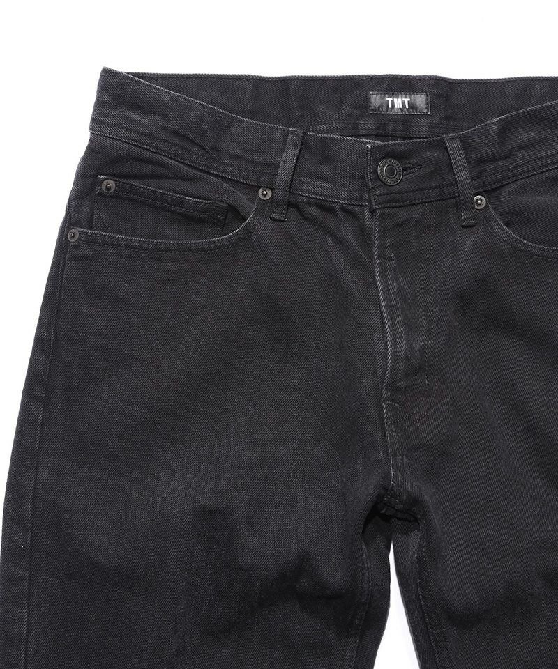 TMT(ティーエムティー)】12oz SOFT BLACK DENIM 5P STRAIGHT デニム 