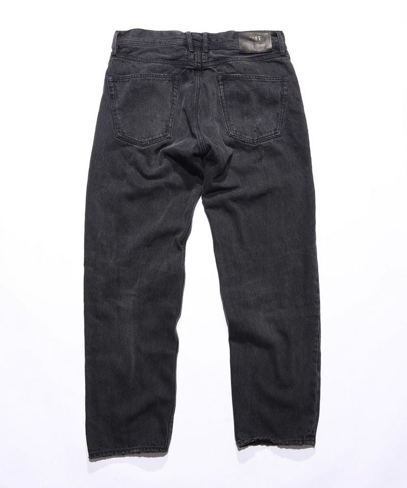 TMT(ティーエムティー)】12oz SOFT BLACK DENIM 5P STRAIGHT デニム