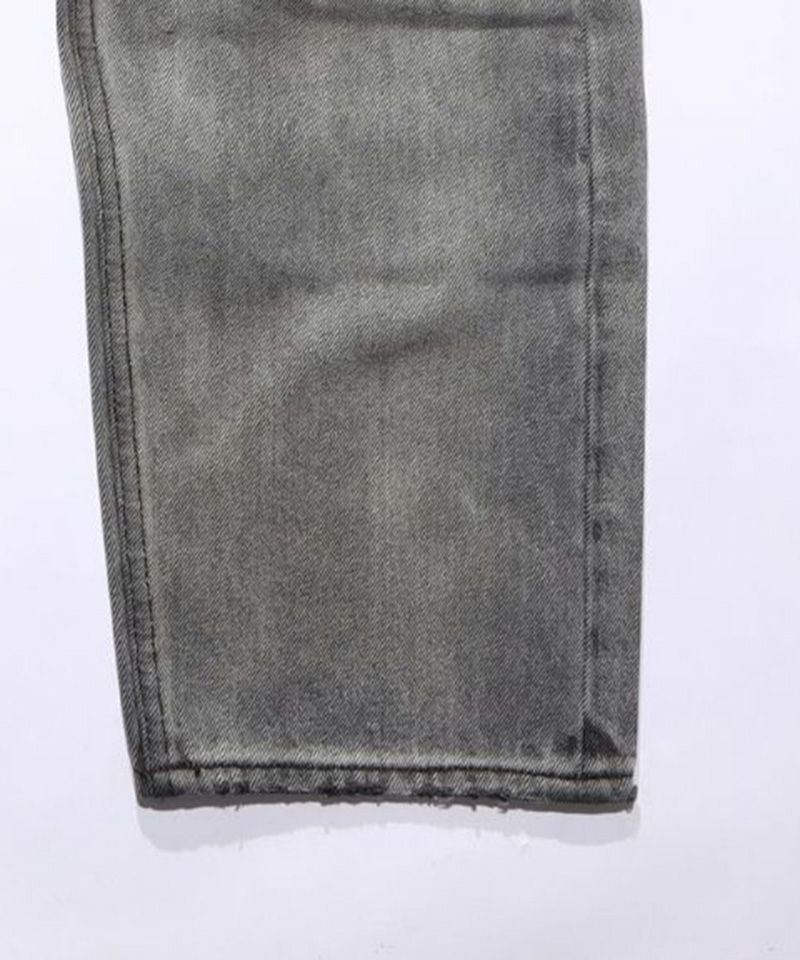 TMT(ティーエムティー)】12oz SOFT BLACK DENIM 5P STRAIGHT デニム