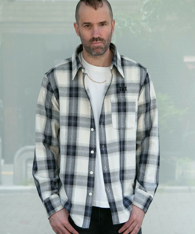 TMT(ティーエムティー)】STREET CHECK SHIRTS チェックシャツ(TSHF2502 