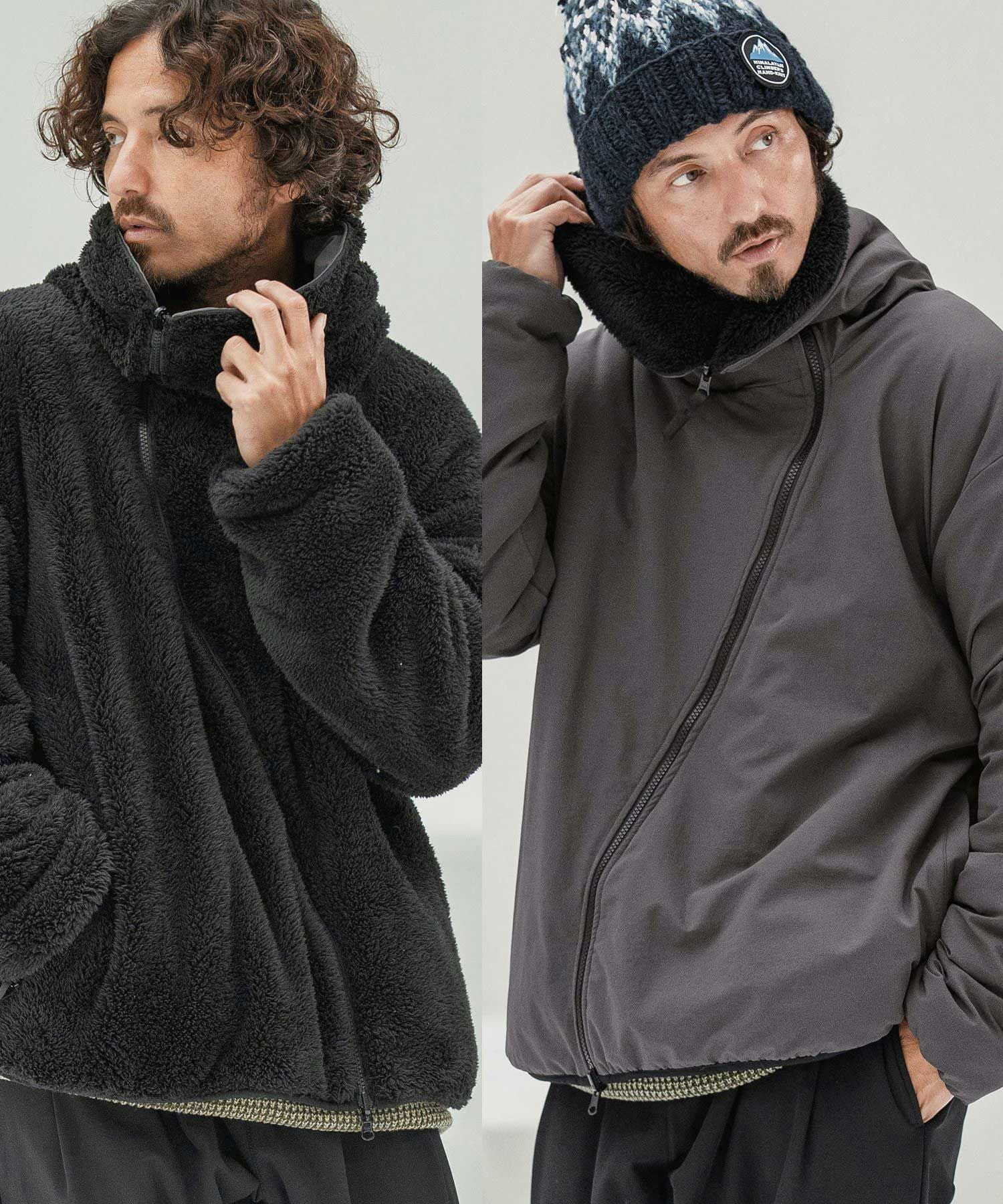CAMBIO(カンビオ)】Wave Zipper Reversible Jacket リバーシブル