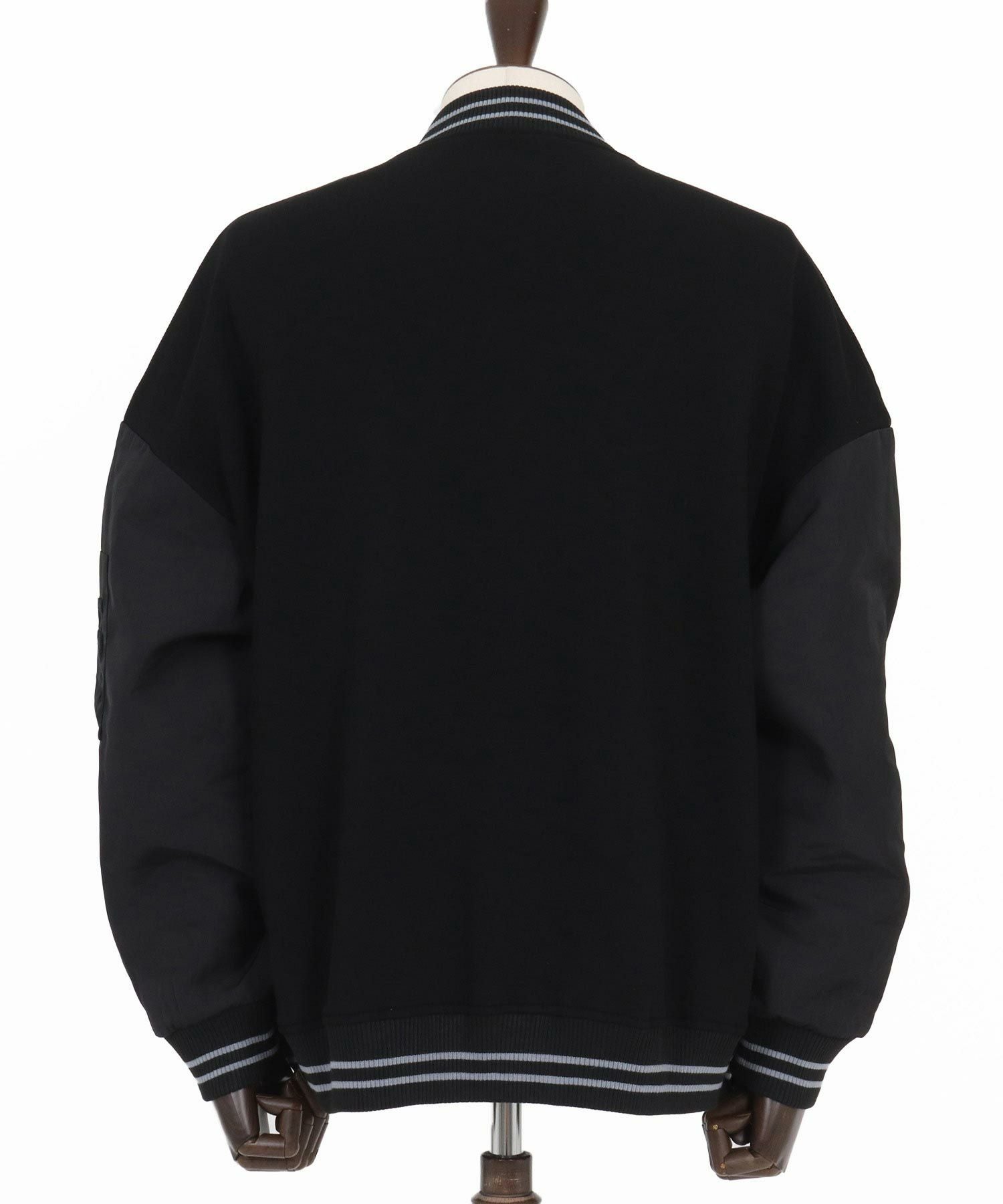 CAMBIO(カンビオ)】Back Shaggy Cardboard Knit Combination Flight