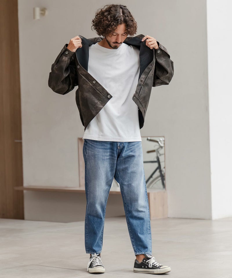 CAMBIO(カンビオ)】【Johnbull別注】5 Pocket Tapered Jeans デニム 