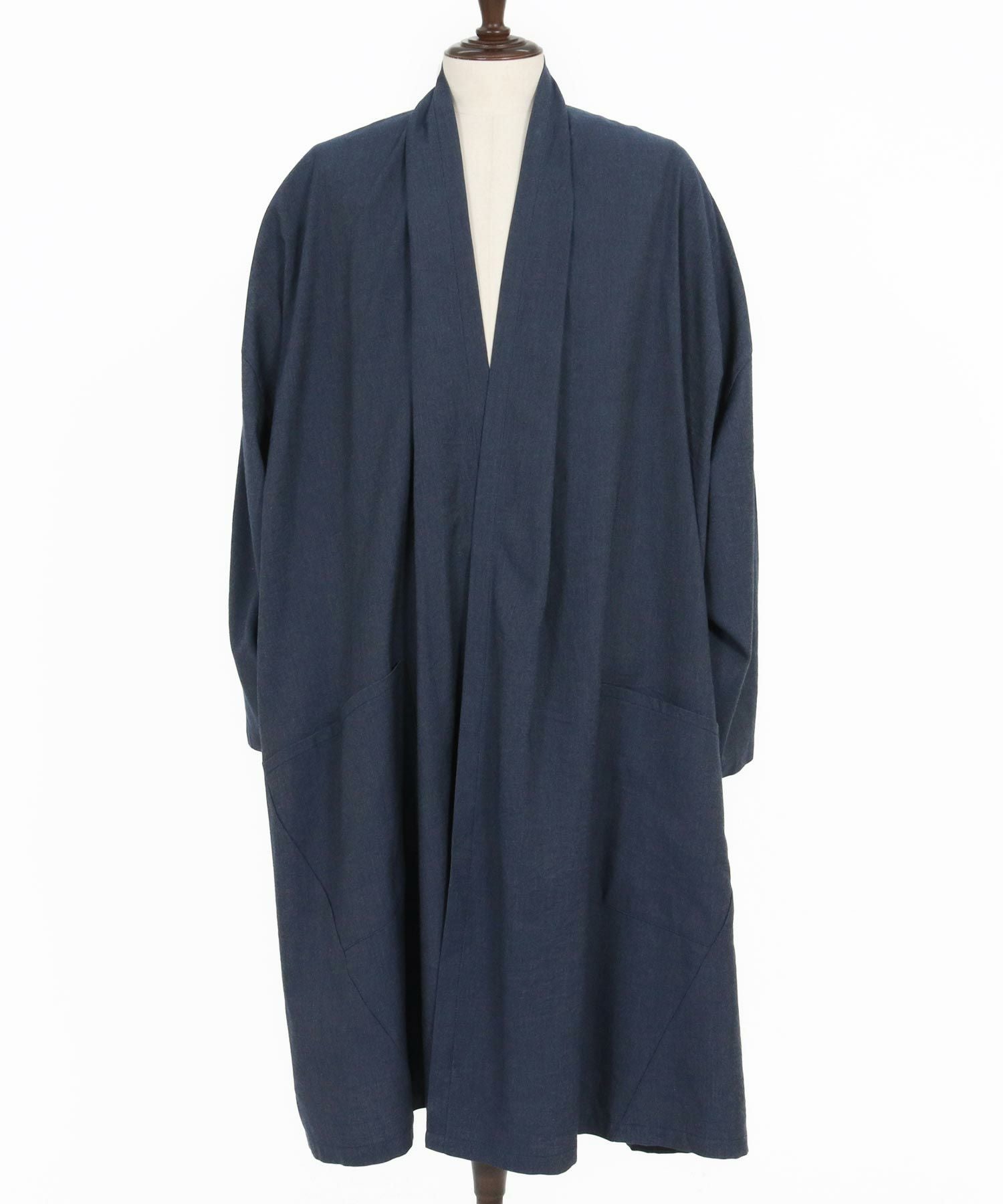CAMBIO(カンビオ)】Chambray KIMONO Like Gown ガウン(A53425cmb