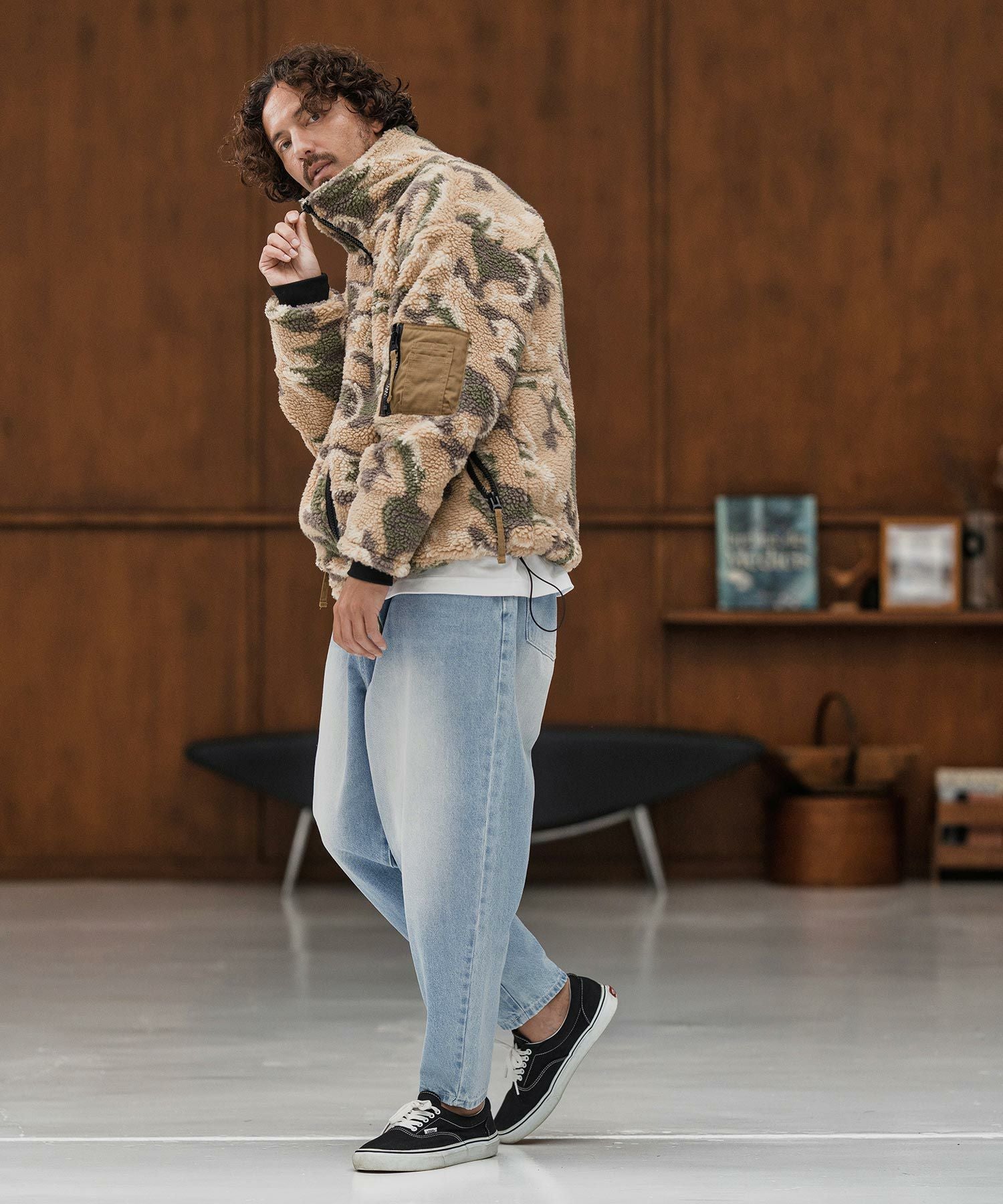 CAMBIO(カンビオ)】Authentic Detail Denim Balloon Silhouette Pants