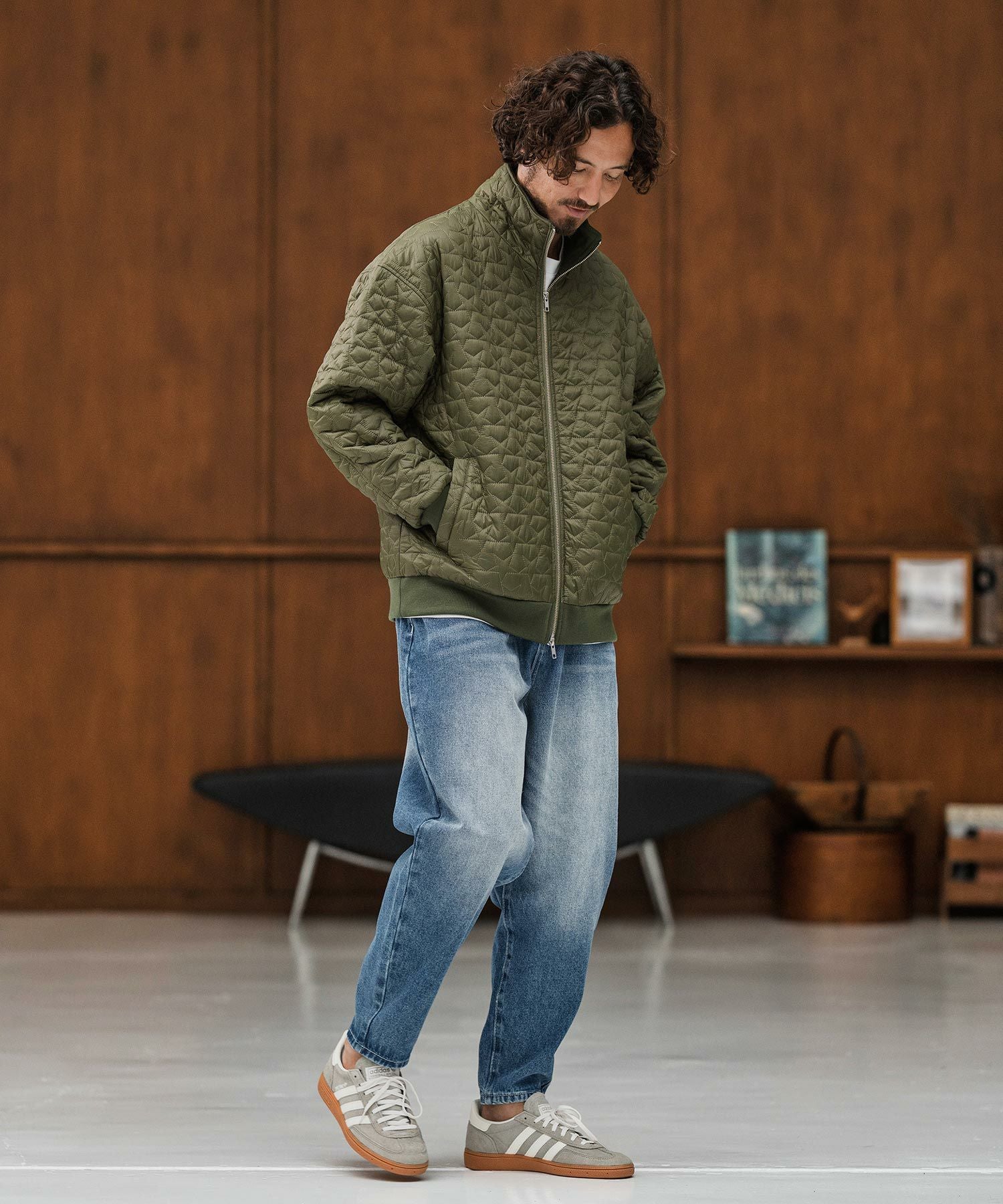 CAMBIO(カンビオ)】Authentic Detail Denim Balloon Silhouette Pants