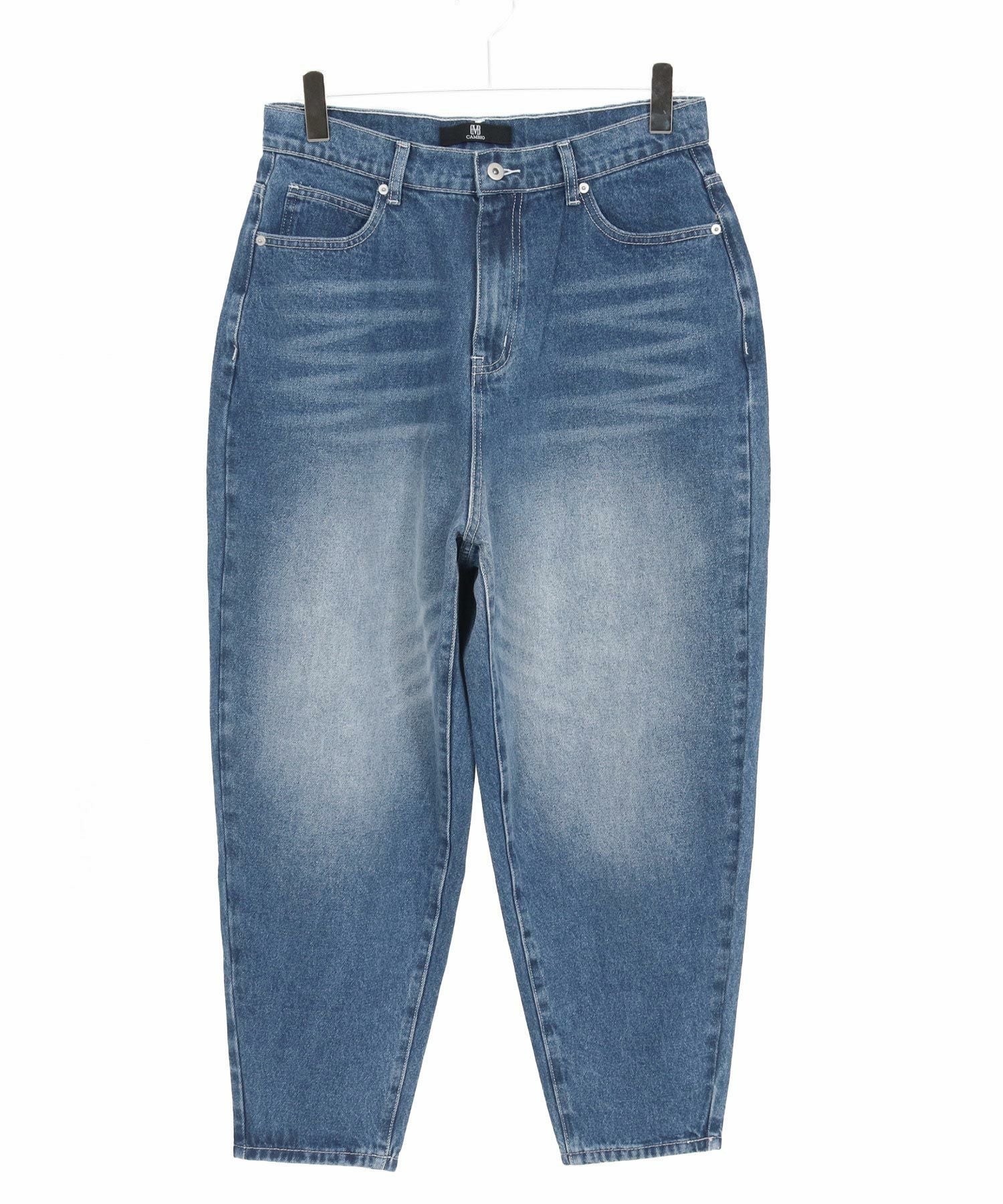 CAMBIO(カンビオ)】Authentic Detail Denim Balloon Silhouette Pants