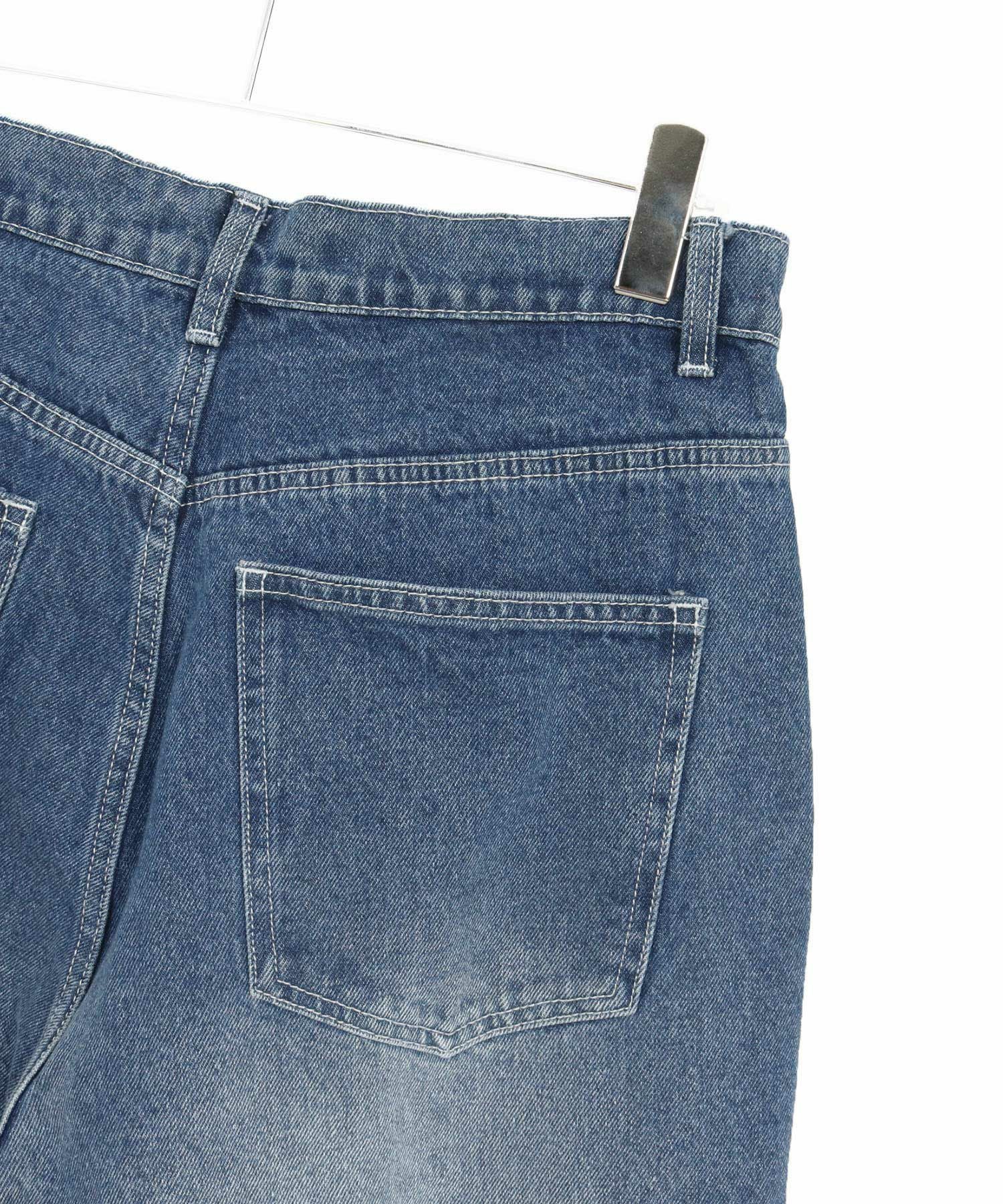 CAMBIO(カンビオ)】Authentic Detail Denim Balloon Silhouette Pants