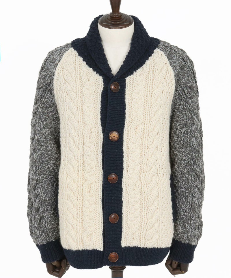 CAMBIO(カンビオ)】【HIMALAYAN CLIMBERS HAND-KNIT別注】手編み色 