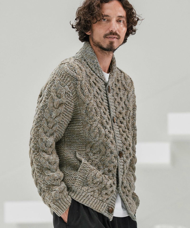 CAMBIO(カンビオ)】【HIMALAYAN CLIMBERS HAND-KNIT別注】手編み 
