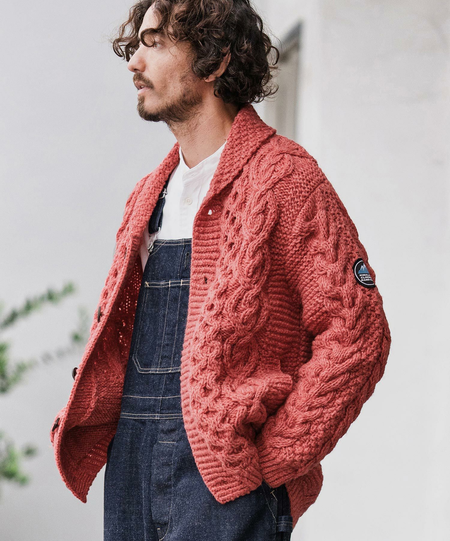 CAMBIO(カンビオ)】【HIMALAYAN CLIMBERS HAND-KNIT別注】手編み