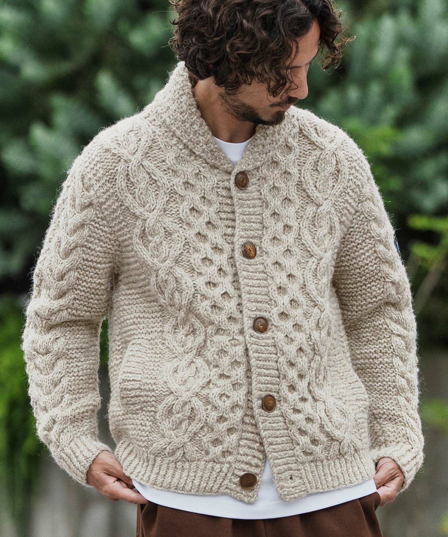 CAMBIO(カンビオ)】【HIMALAYAN CLIMBERS HAND-KNIT別注】手編み