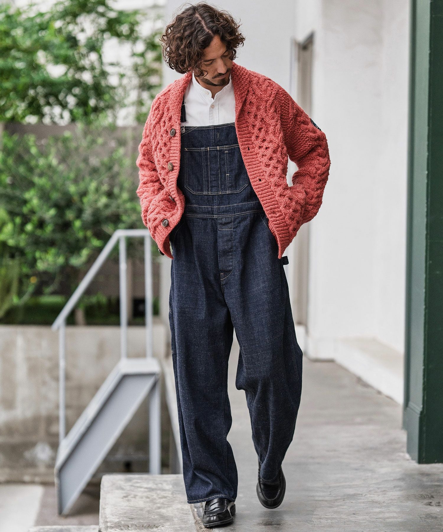 CAMBIO(カンビオ)】【HIMALAYAN CLIMBERS HAND-KNIT別注】手編み