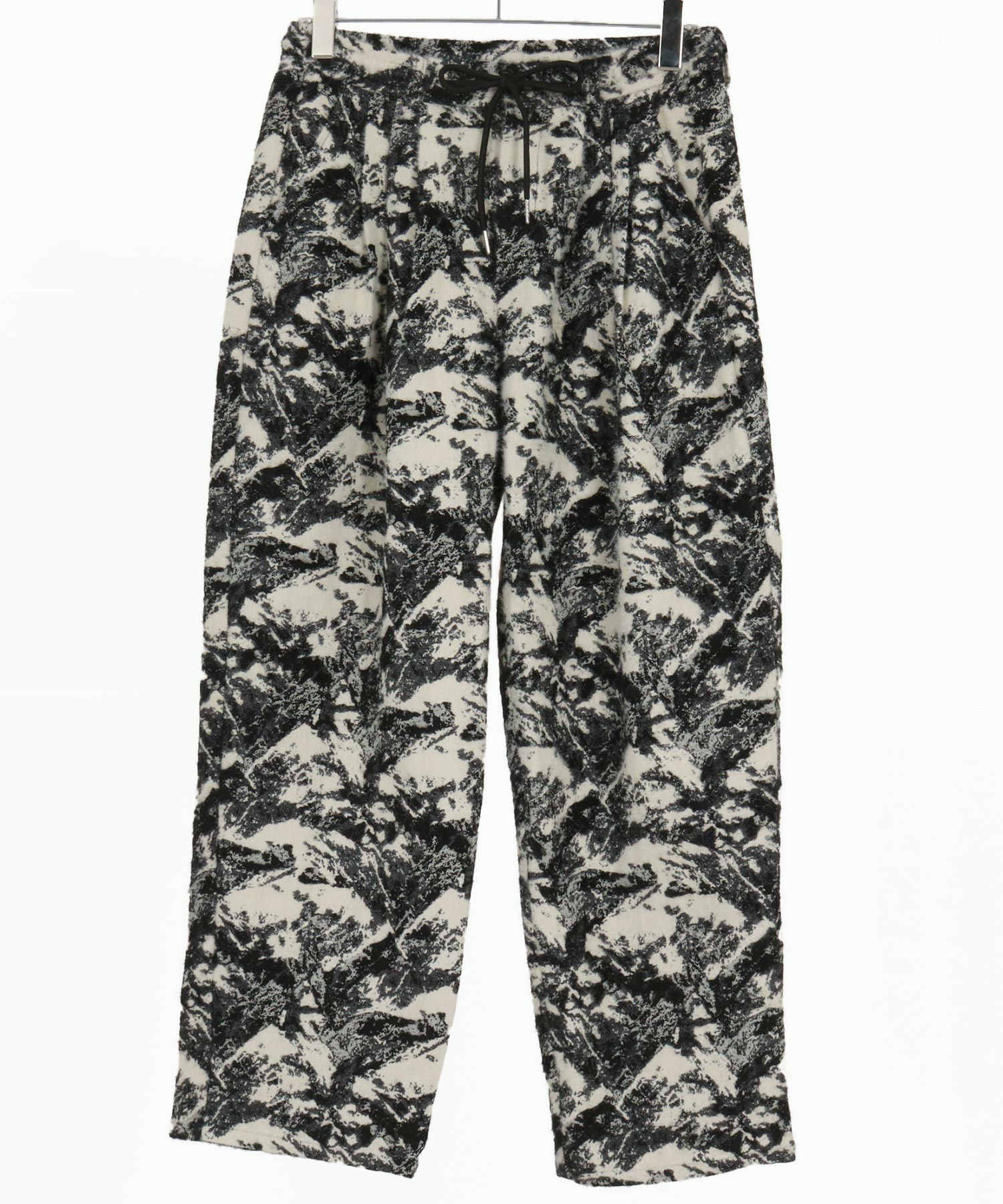 30%OFF【GLIMCLAP(グリムクラップ)】Triple-pleated trousers-Brushed