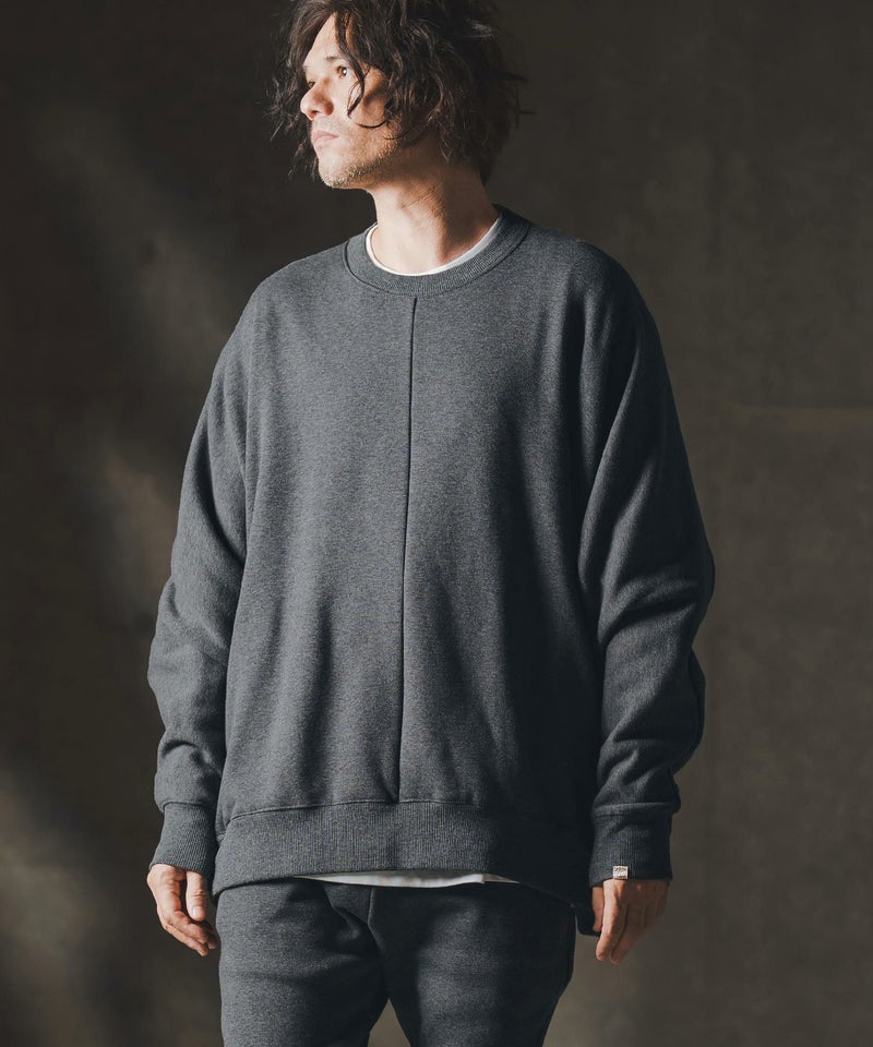 GLIMCLAP(グリムクラップ)】Dolman sleeve detail pullover-Bonded 