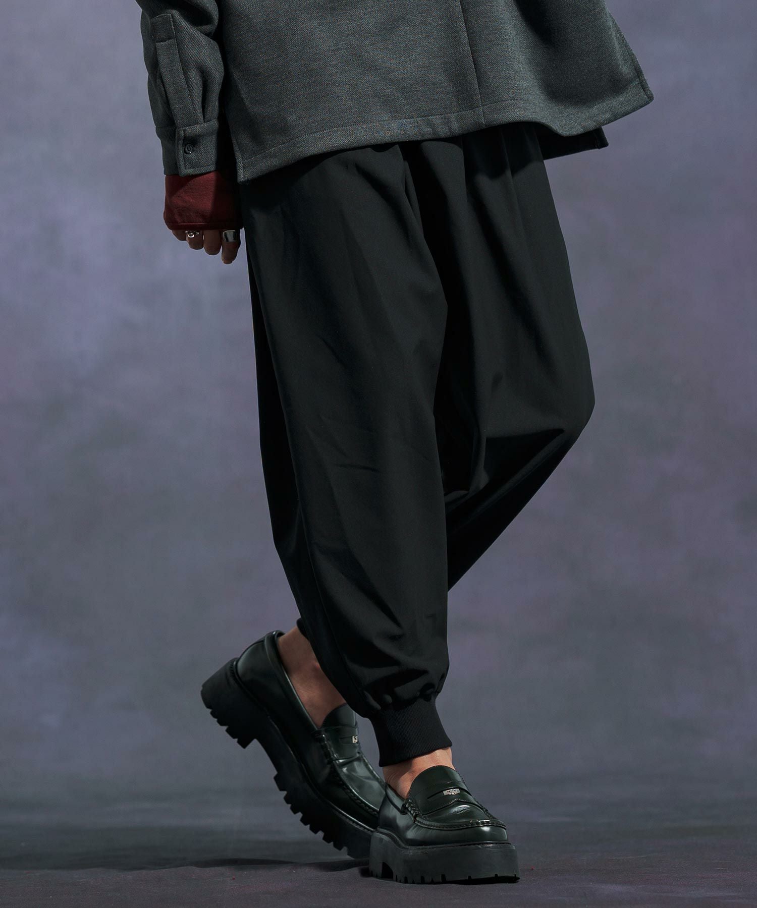 Jih Nunc(ジーヌンク)】TRストレッチバルーンリブパンツ(JIH-R1095
