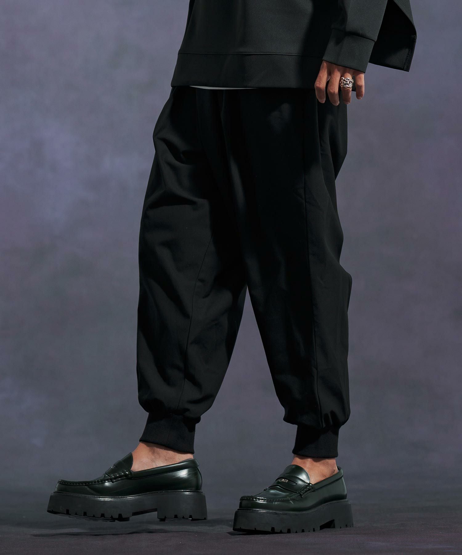 Jih Nunc(ジーヌンク)】TRストレッチバルーンリブパンツ(JIH-R1095