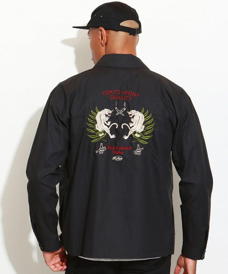 ROTAR(ローター)】T.I.Q Ripstop Military Shirt JKT ミリタリーシャツ