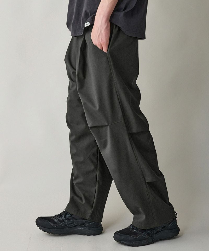 rehacer(レアセル)】【予約販売9月上旬～中旬入荷】Ridge Tuck Pants