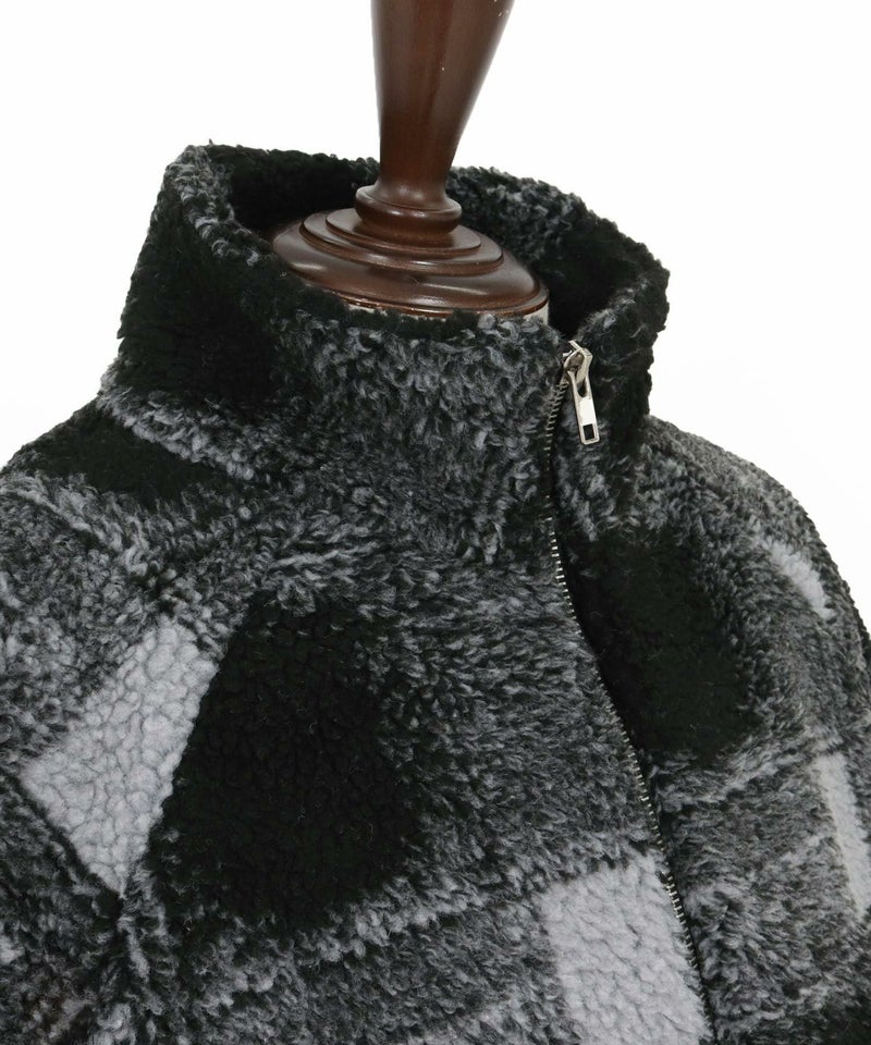 Magine(マージン)】Boa Fleece Stand Collar Jacket ボアジャケット 