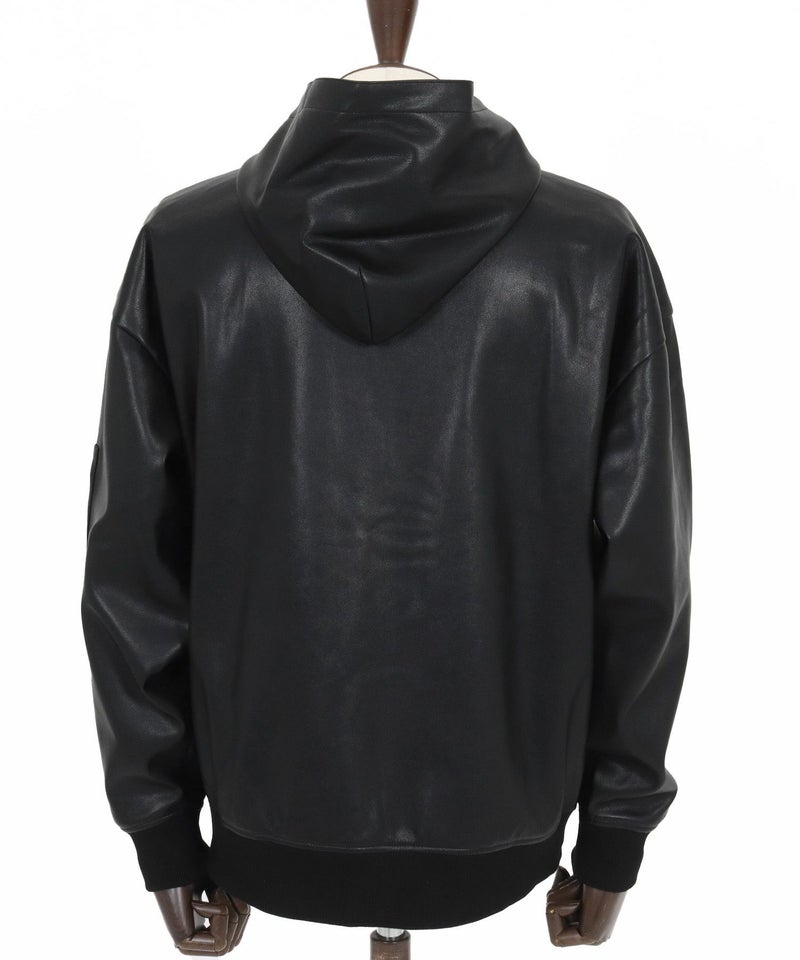 Magine(マージン)】Synthetic Leather Hooded Blouson フーデット 