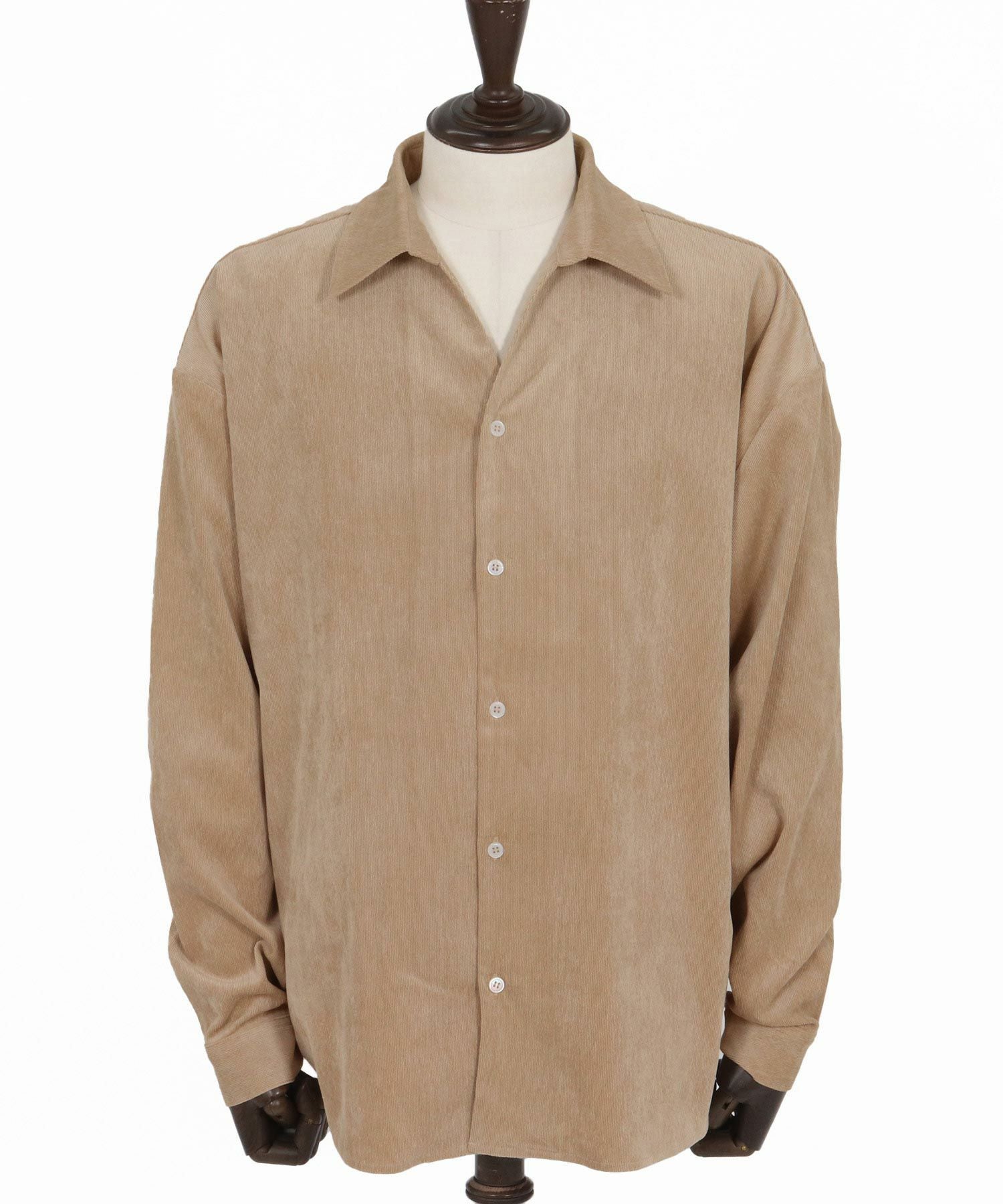 Magine(マージン)】Corduroy Skipper Shirt スキッパーシャツ(MGN-253