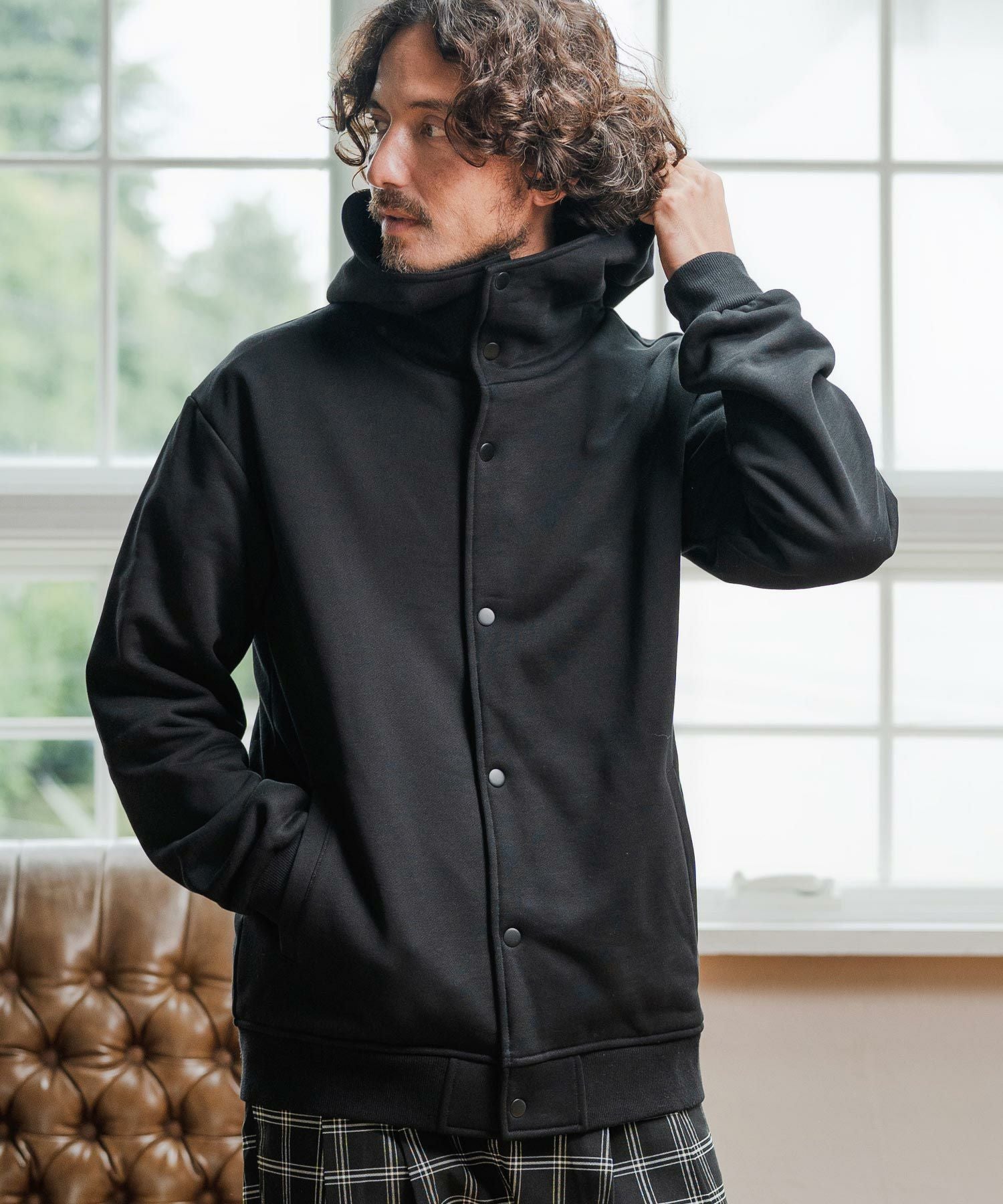 Magine(マージン)】Brushed Lining Hoodie Parka パーカー(MGN-253-019