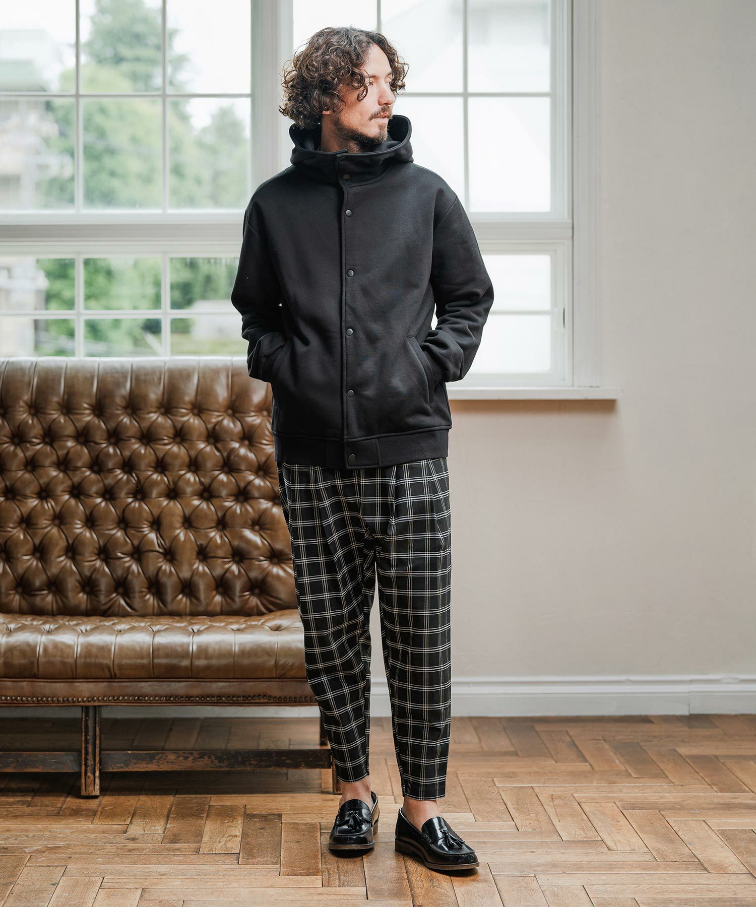 Magine(マージン)】Brushed Lining Hoodie Parka パーカー(MGN-253-019