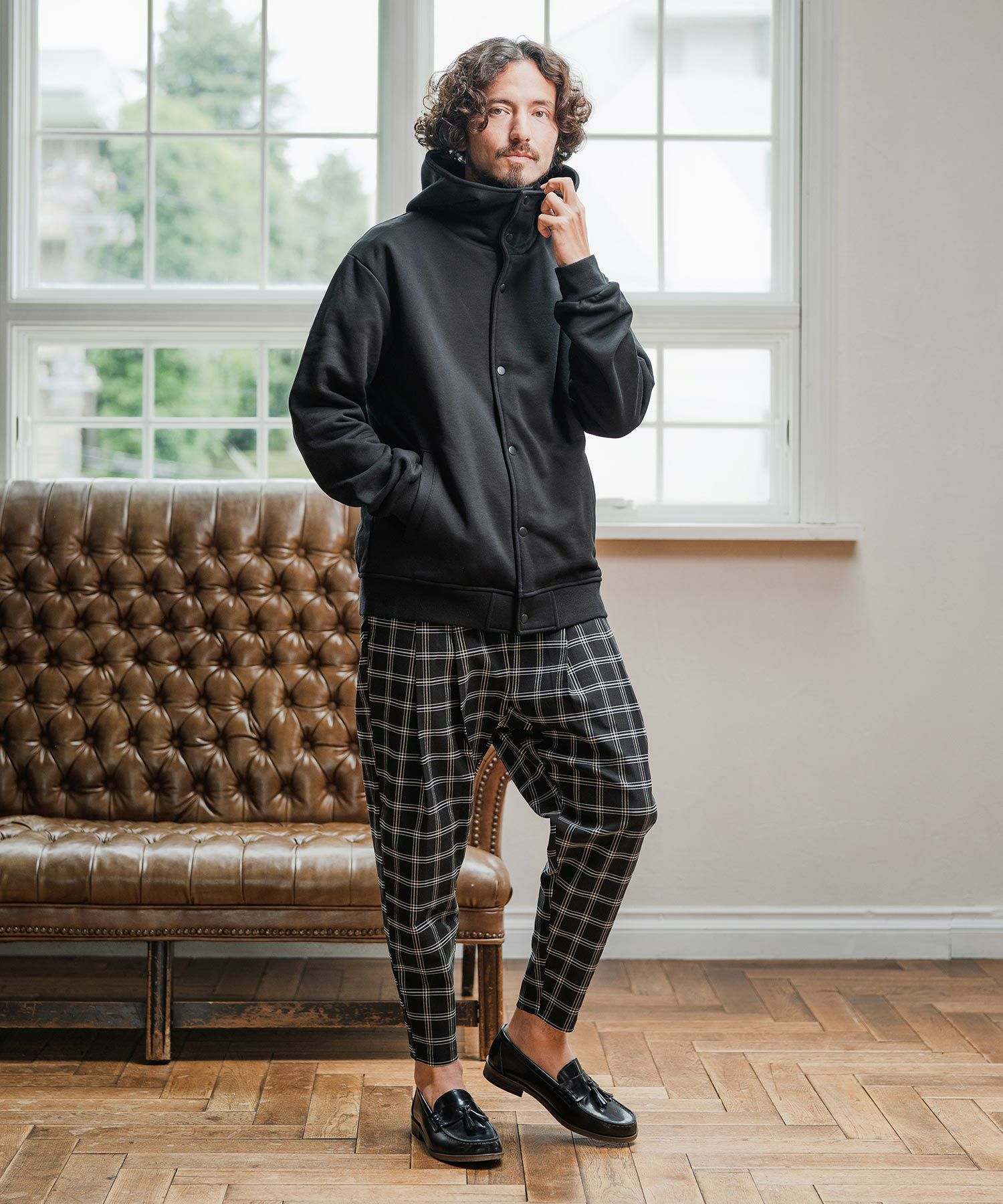 Magine(マージン)】Brushed Lining Hoodie Parka パーカー(MGN-253-019