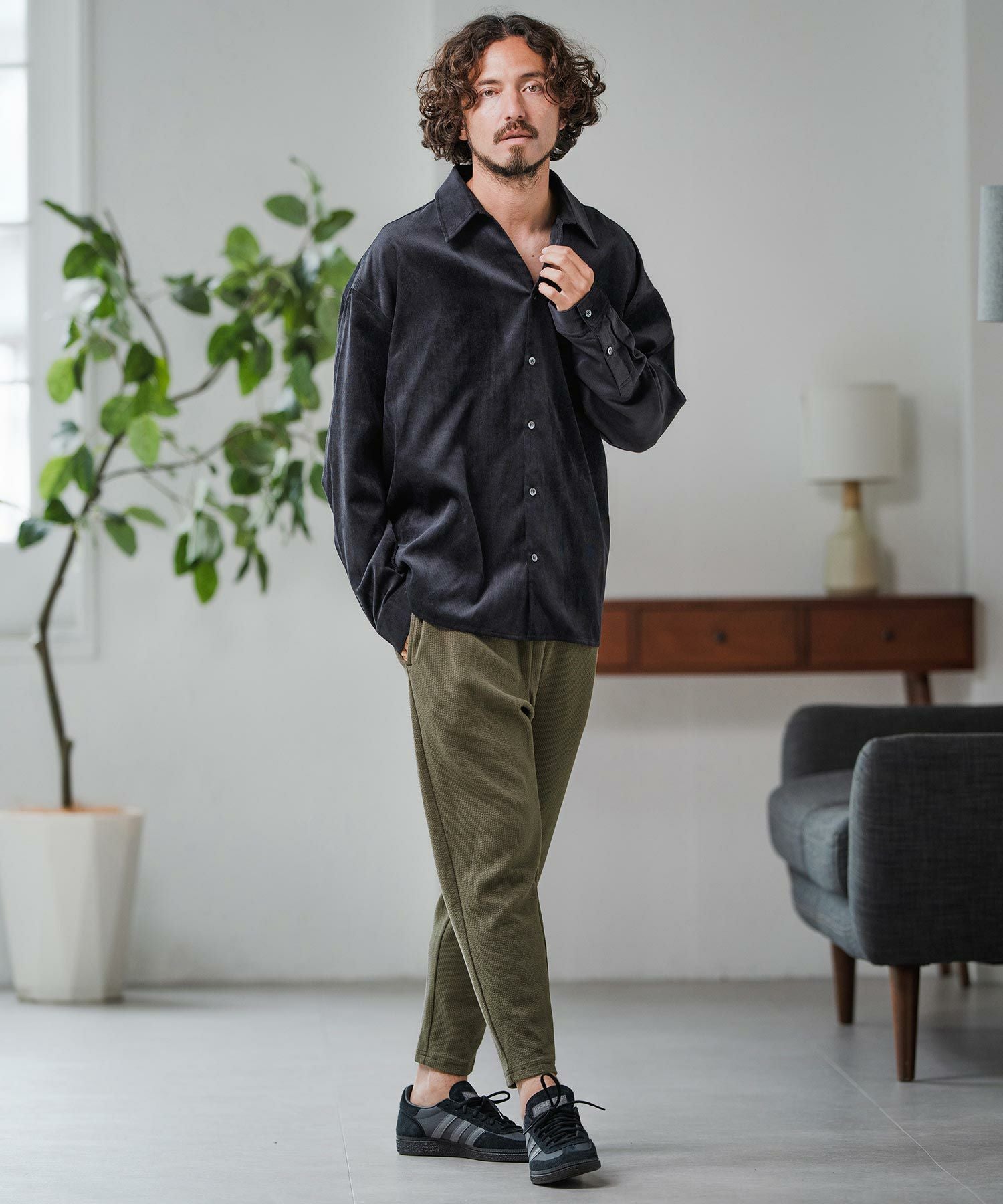 Magine(マージン)】Double Cloth Tapered Pants テーパードパンツ(MGN
