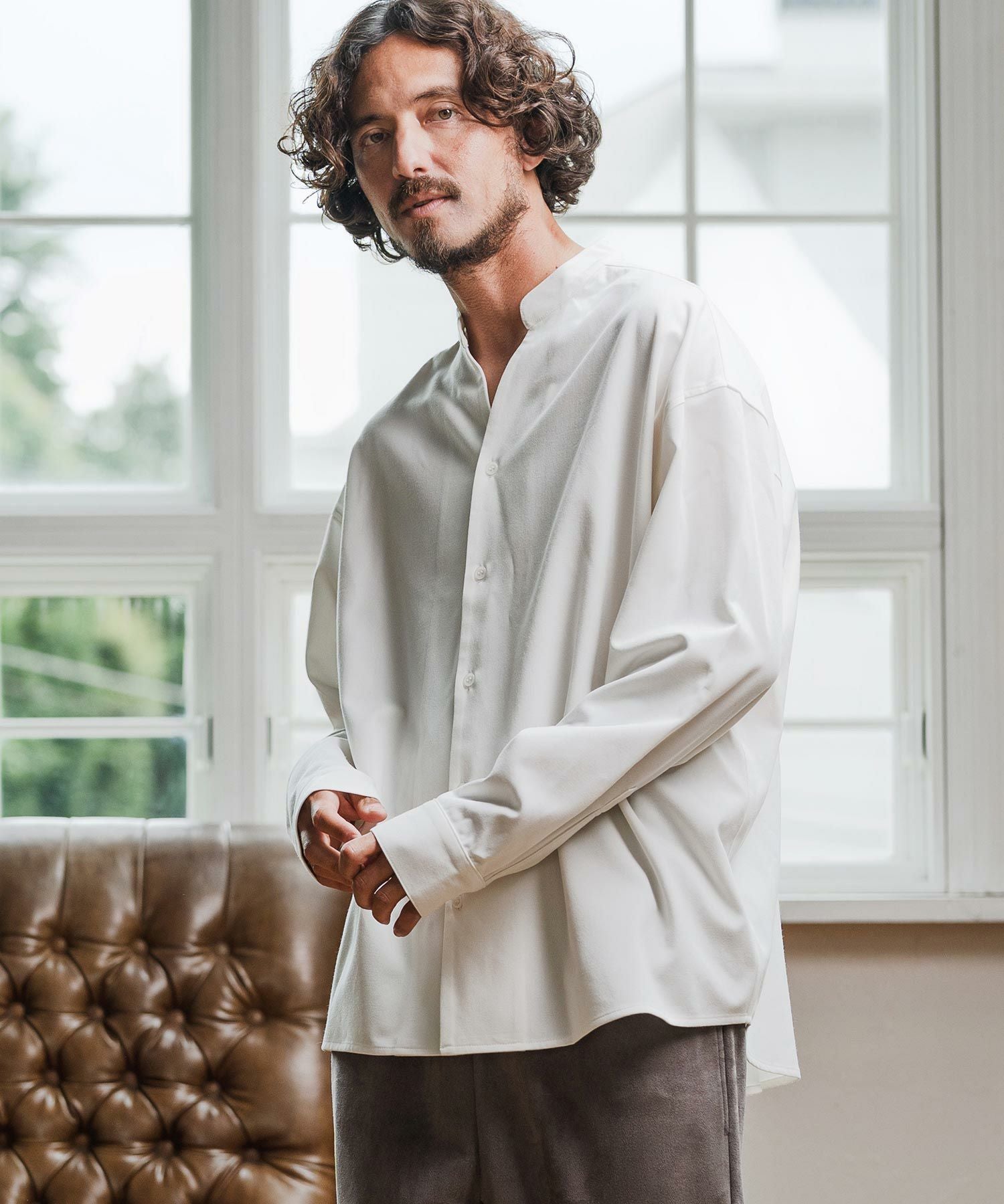 Magine(マージン)】TR Skipper Shirt スキッパーシャツ(MGN-253-027