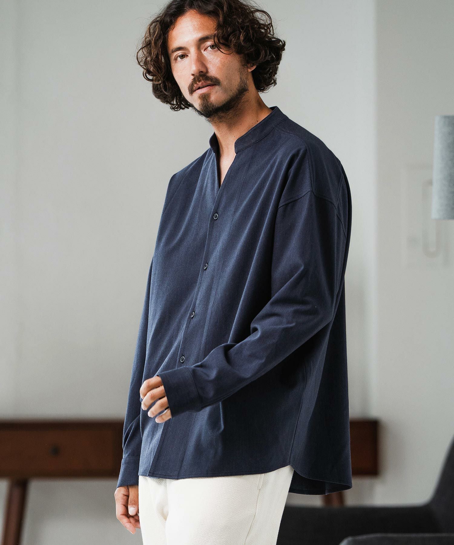 Magine(マージン)】TR Skipper Shirt スキッパーシャツ(MGN-253-027