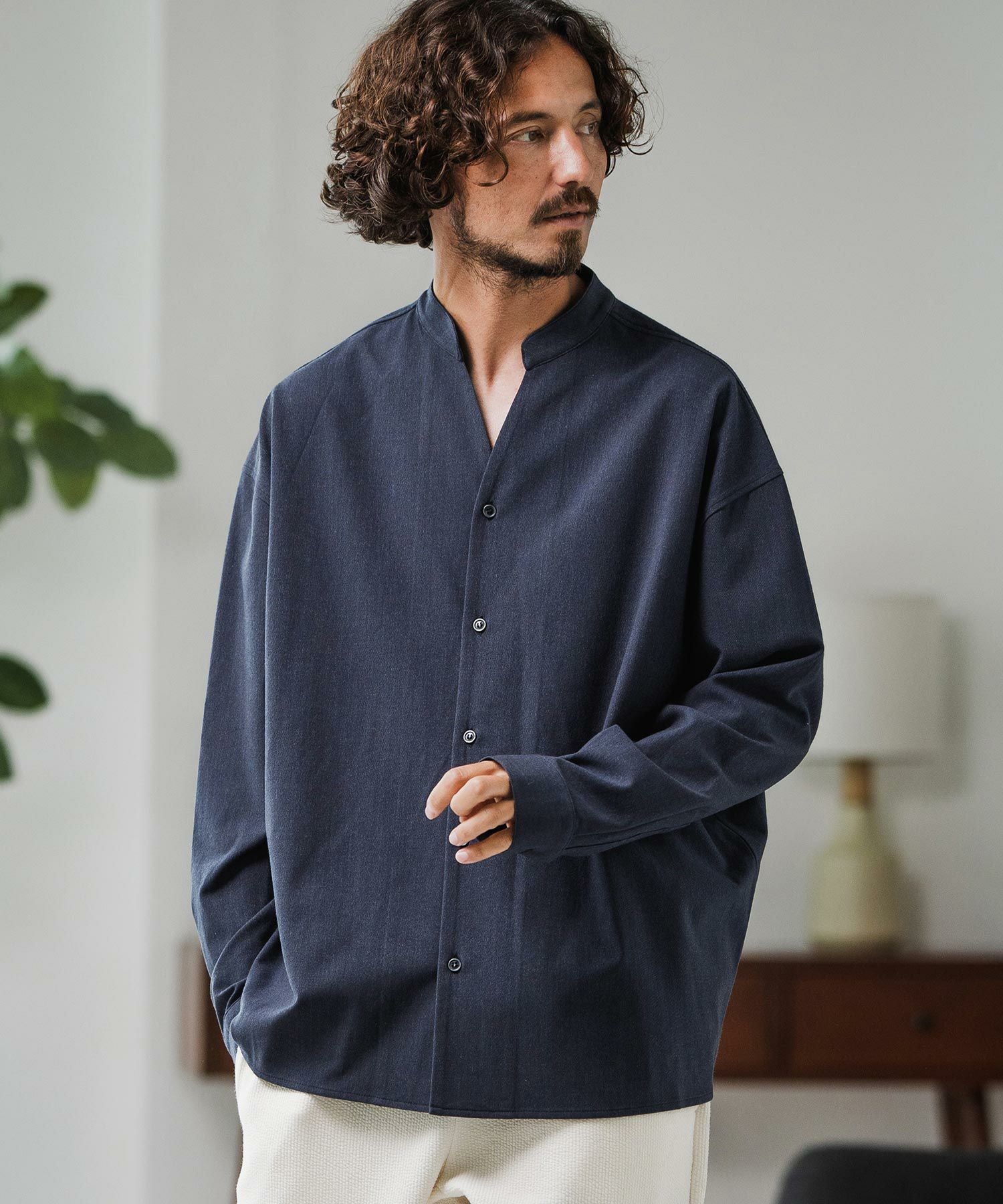 Magine(マージン)】TR Skipper Shirt スキッパーシャツ(MGN-253-027