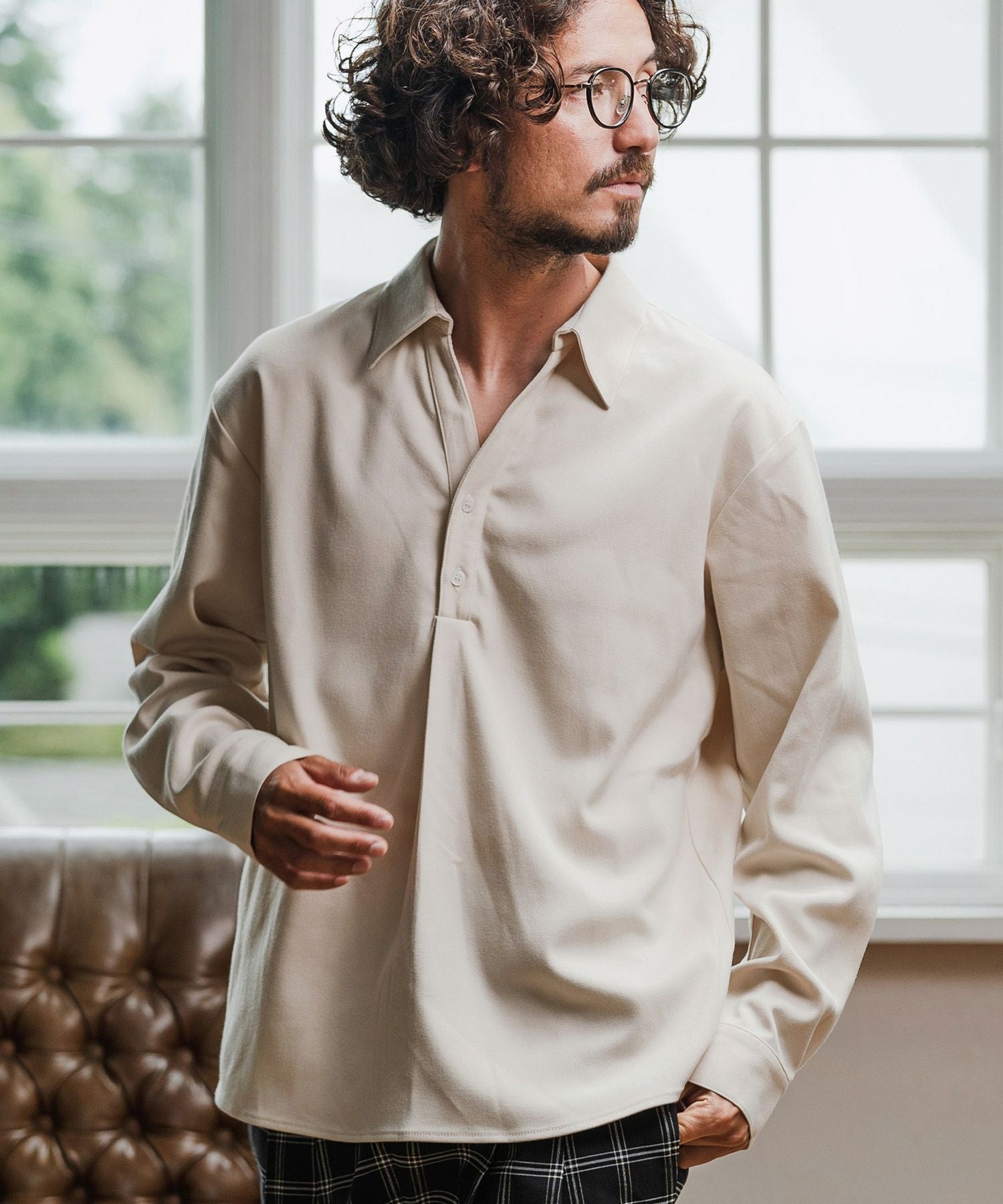 60%OFF【Magine(マージン)】NOSTALGIC SKIPPER POLO SHIRTS スキッパー
