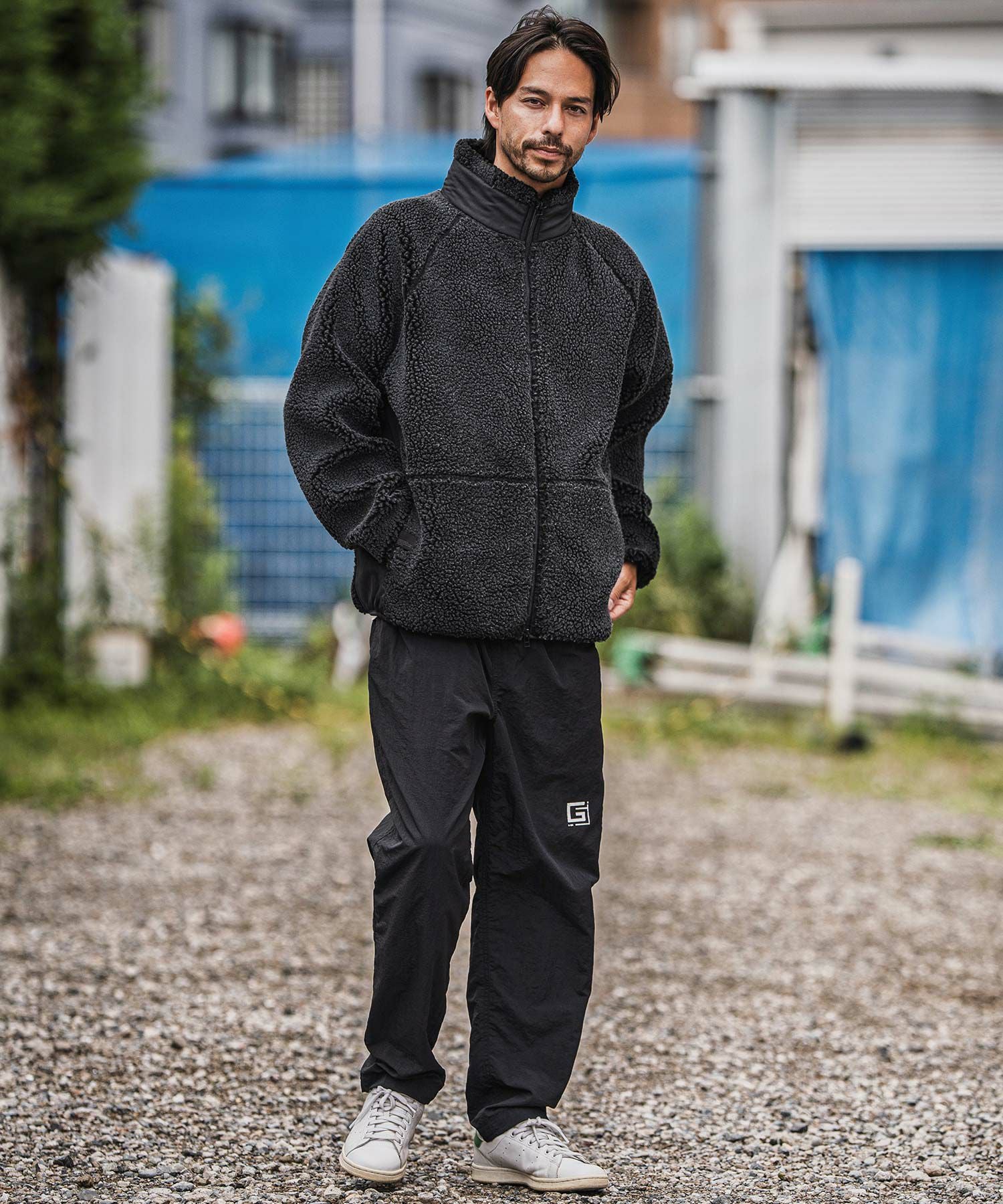 50%OFF【CAMBIO(カンビオ)】Vintage Like Boa Fleece Zip Jacket ボア
